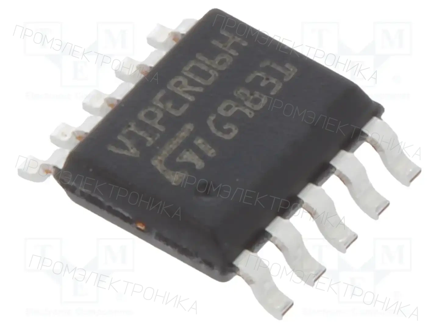 STMicroelectronics VIPER06HSTR — Регуляторы напряжения - микросхемы ШИМ