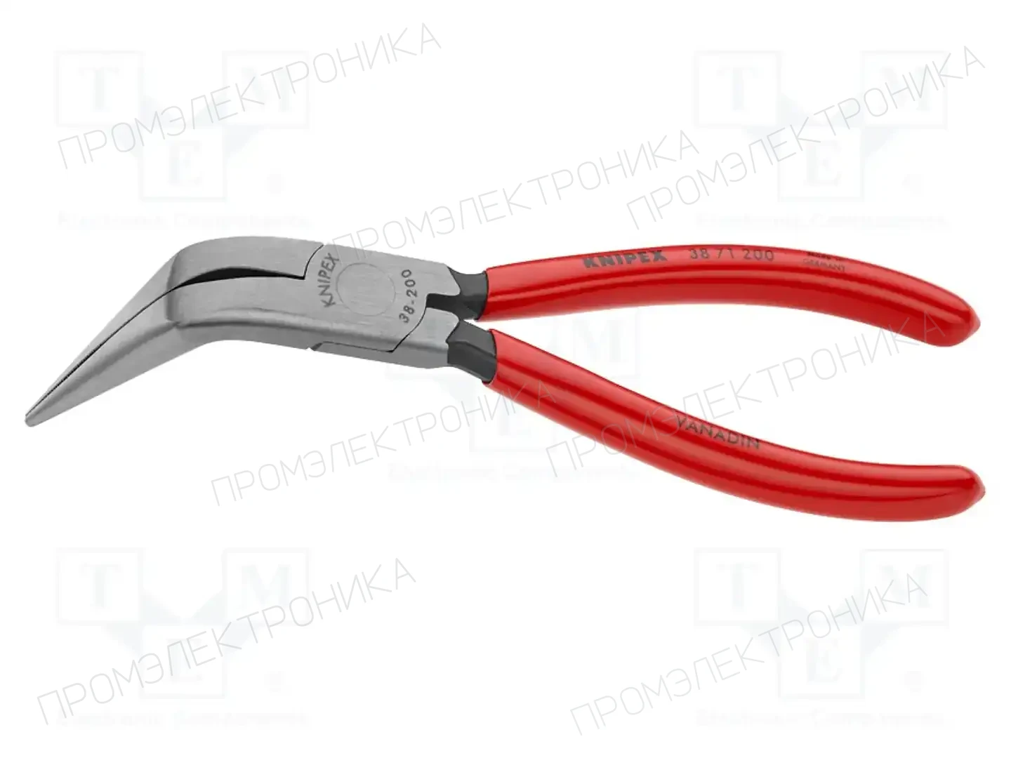 KNIPEX 38 71 200 — Клещи-кусачки плоские и полукруглые