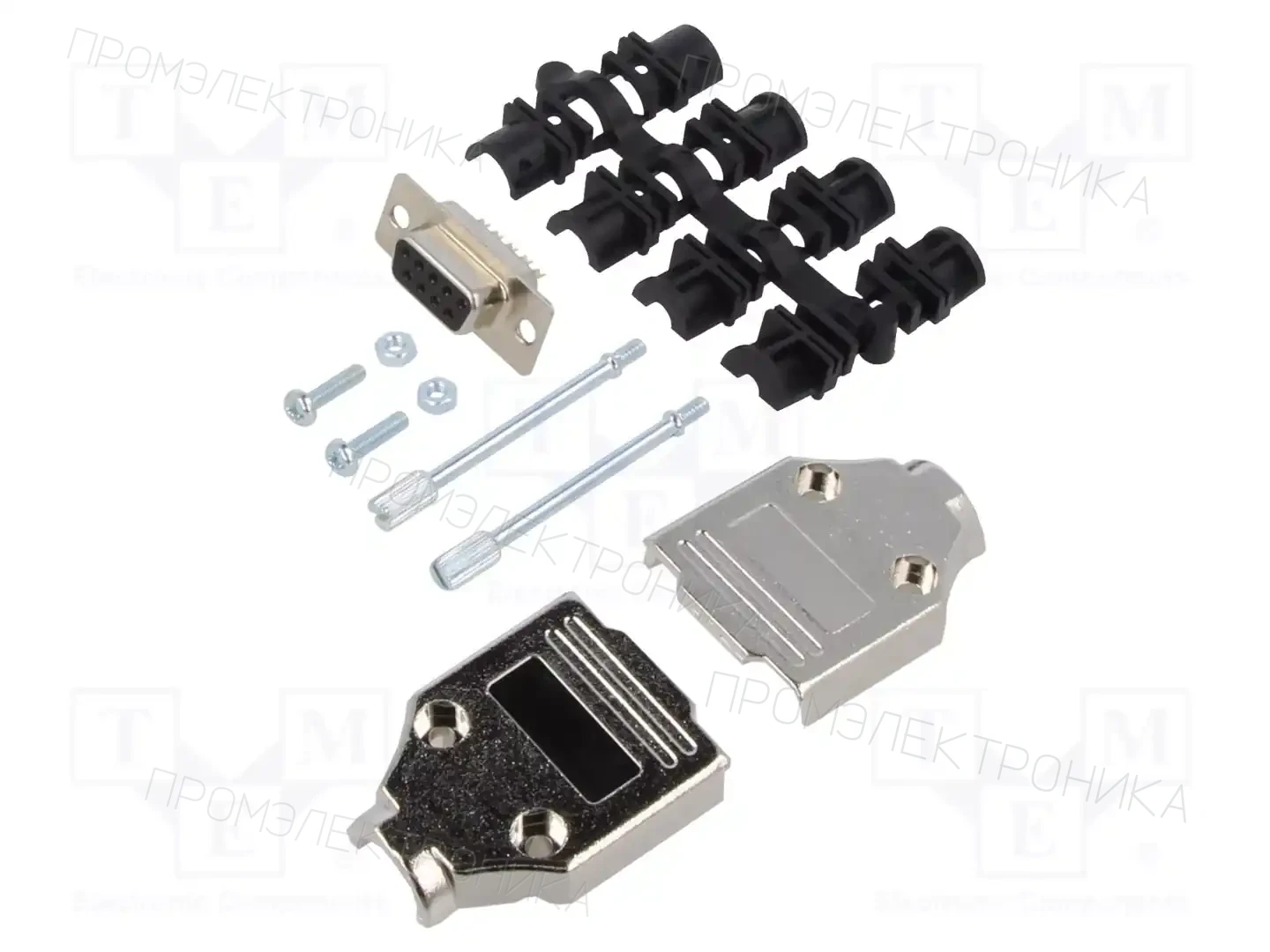 MH CONNECTORS MHDTPK9-DM9S-K — Штекеры и гнезда D-Sub