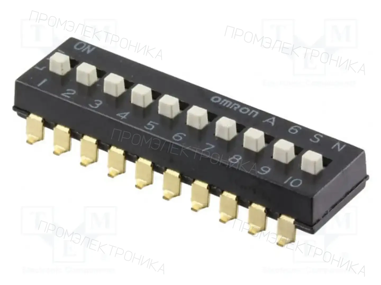 OMRON Electronic Components A6SN-0104 — Переключатели типа Dip-Switch