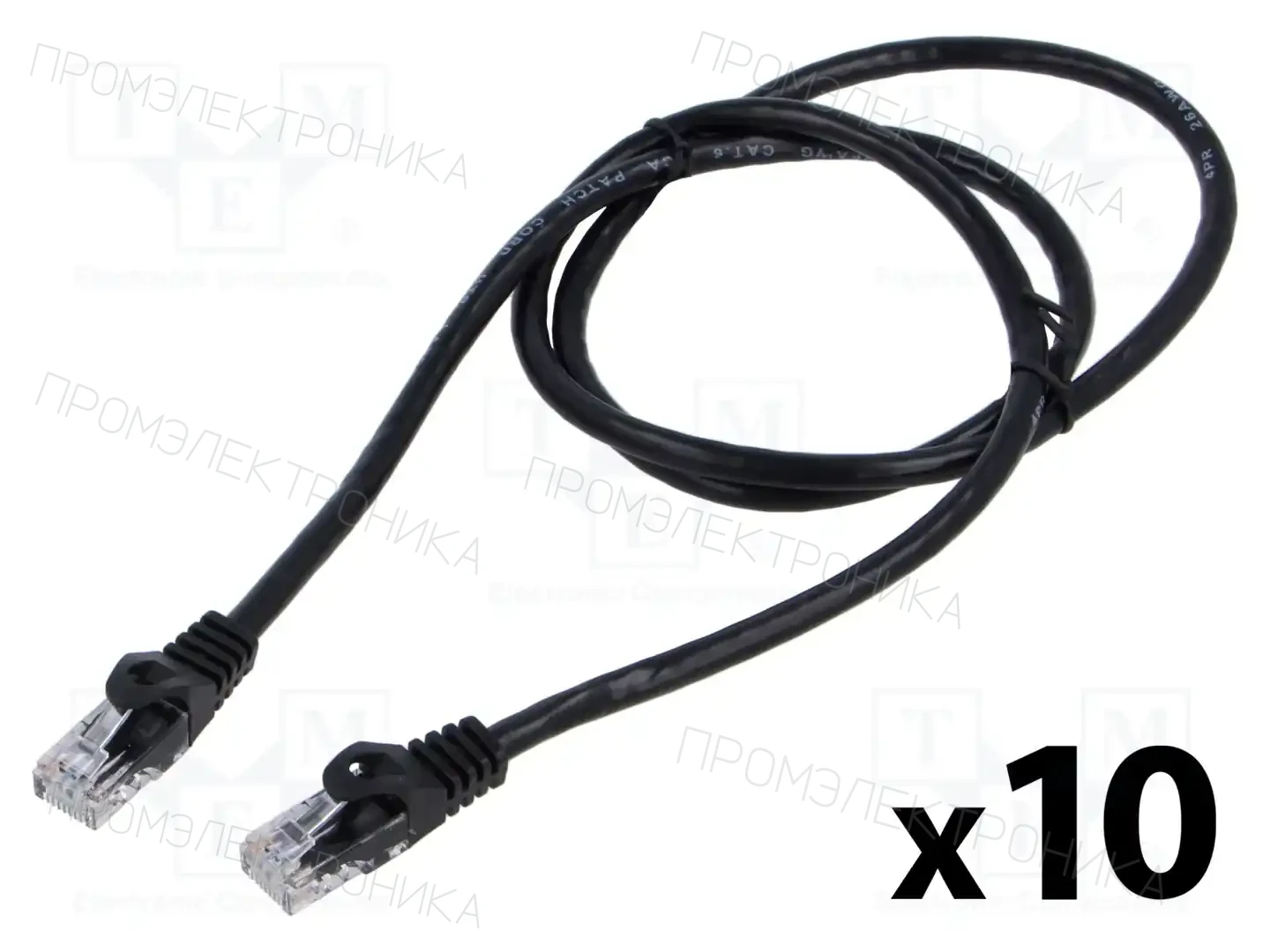 LANBERG PCU6-20CC-0100-BK — Кабели и адаптеры RJ45