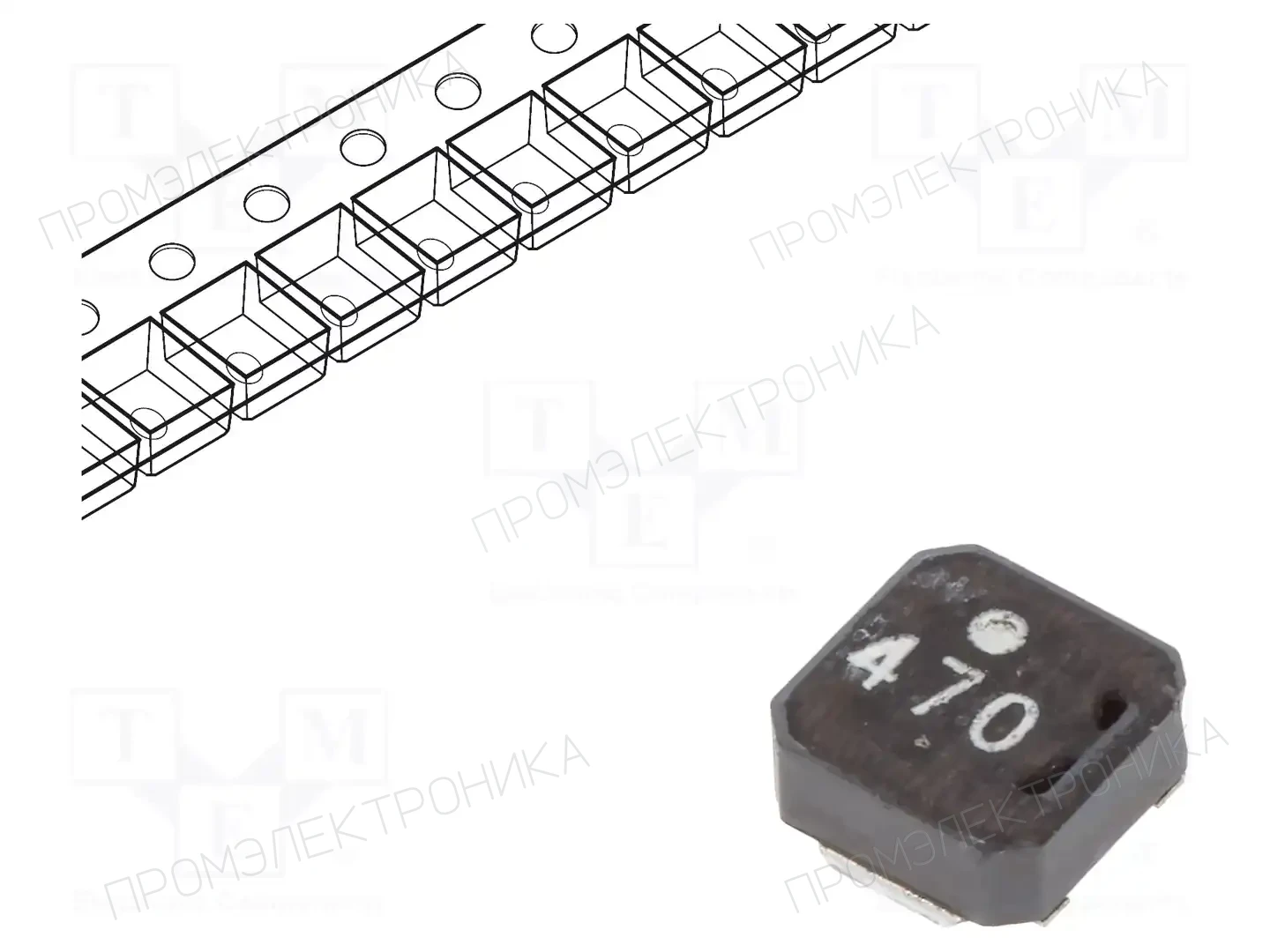 TDK VLCF4020T-470MR39 — Дроссели