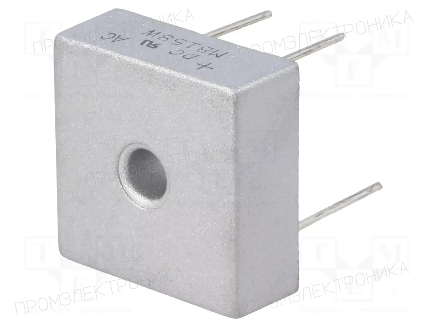 DC COMPONENTS MB158W — Однофазные мосты диодные квадратные