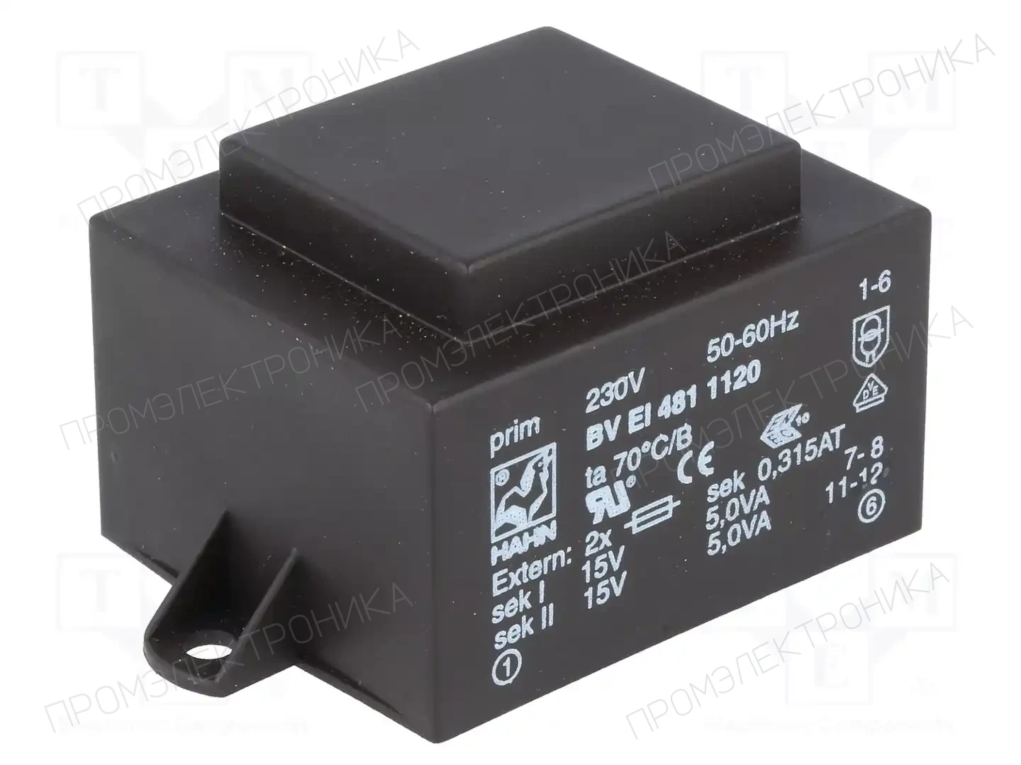 HAHN BV EI 481 1120 — Трансформаторы PCB