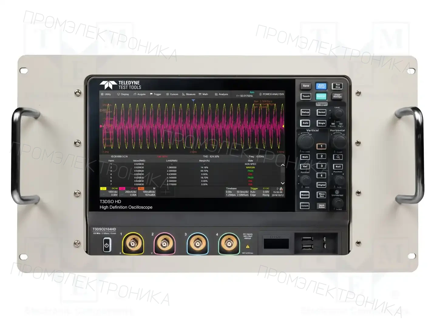 TELEDYNE LECROY T3DSOHD-RACK — Осциллоскопы цифровые