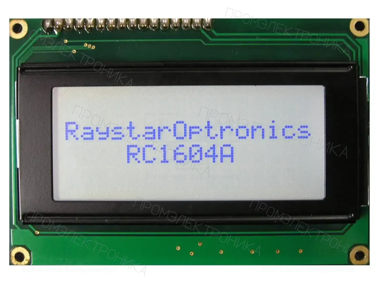 RAYSTAR OPTRONICS RC1604A-GHW-ESV — Дисплеи LCD буквенно-цифровые