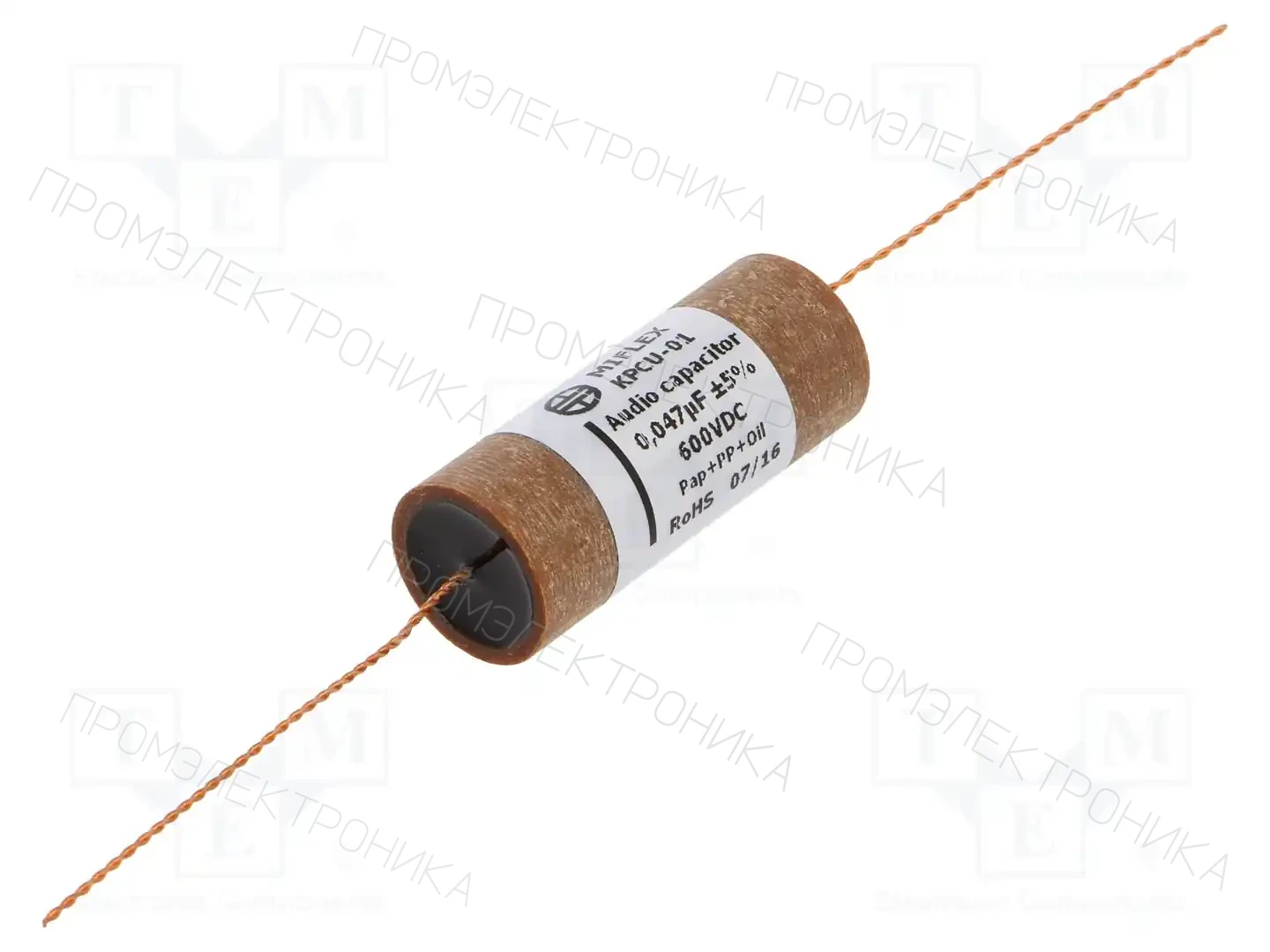 MIFLEX SOLUTIONS KPCU01H347J — Полипропиленовые конденсаторы аудио