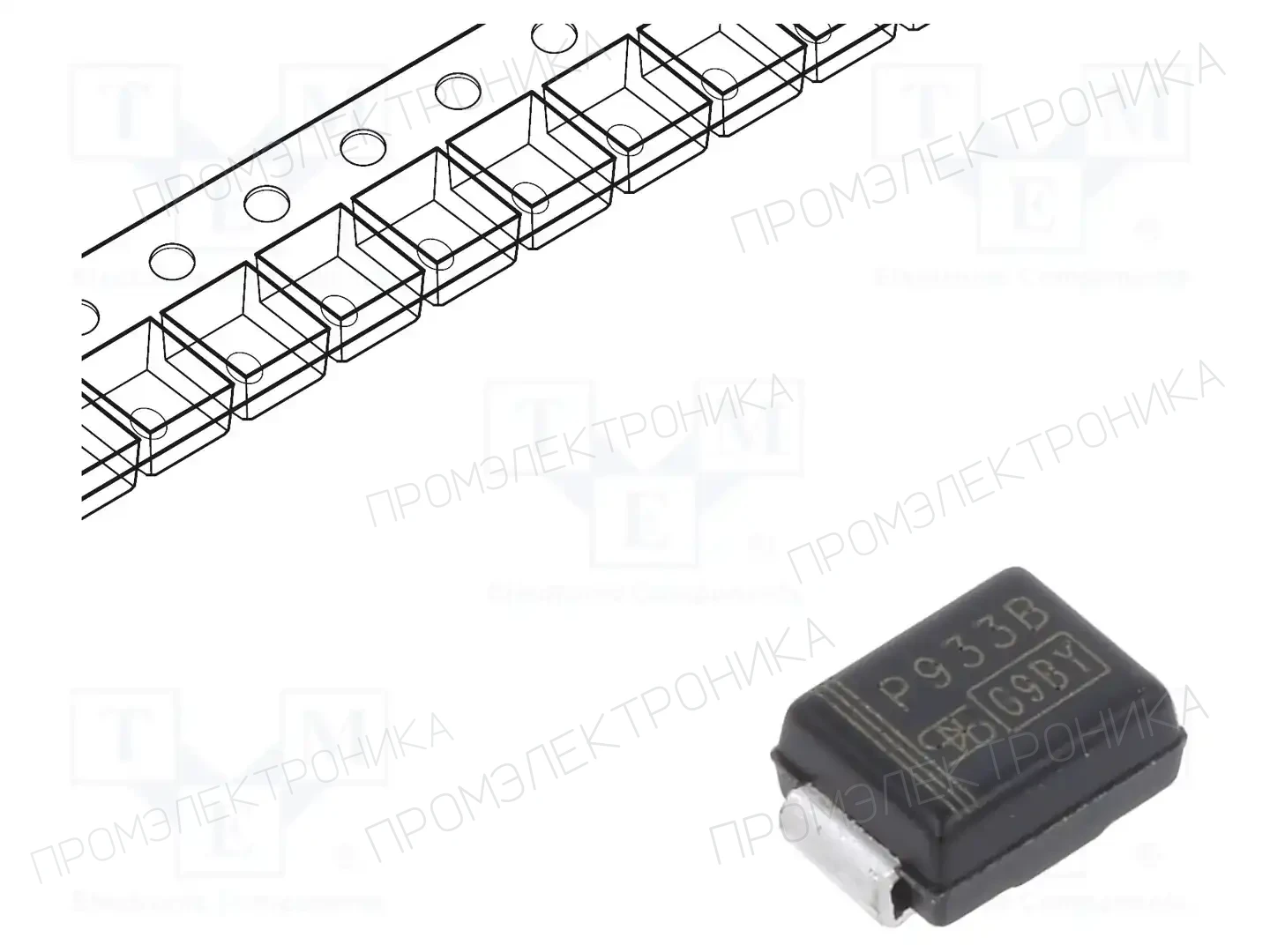 TAIWAN SEMICONDUCTOR 1PGSMB5933 — Стабилитроны SMD