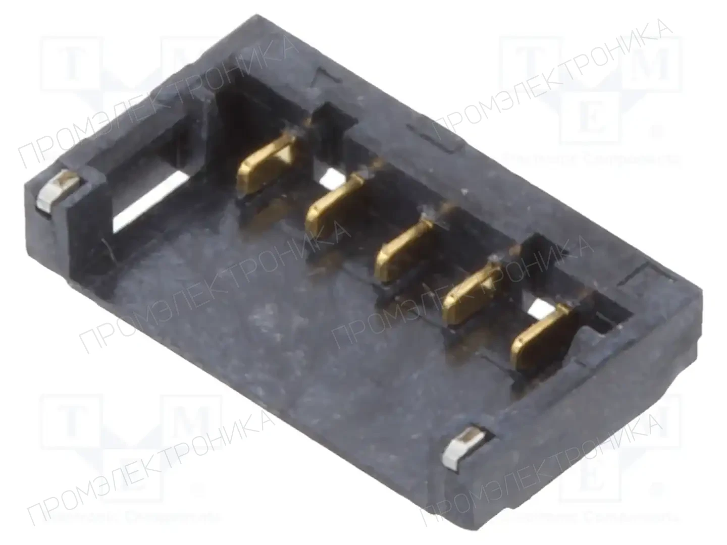 ADAM TECH 12SH-A4-05-GS-SMT-BK — Разъeмы сигнальные растр 1,20мм