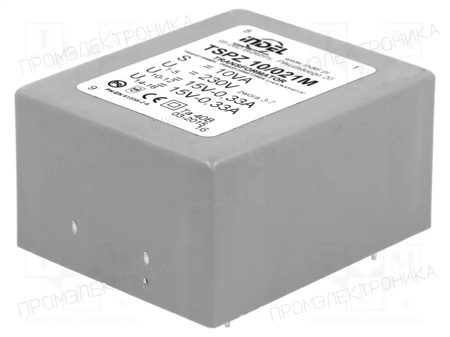 INDEL TSPZ10/021 — Трансформаторы PCB