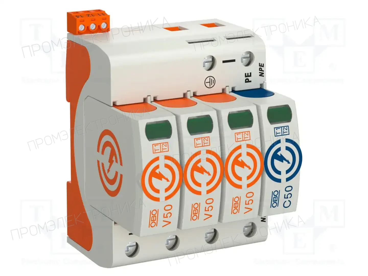 OBO BETTERMANN V50-3+NPE+FS-280 — Ограничители перенапряжения