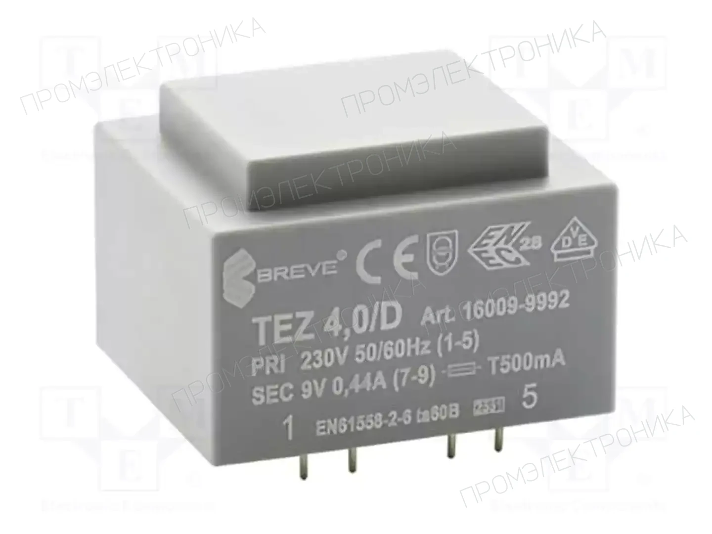 BREVE TUFVASSONS 16009-9992 — Трансформаторы PCB
