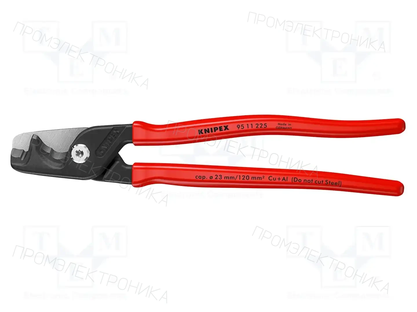 KNIPEX 95 11 225 — Ножницы для кабелей и стальных тросов