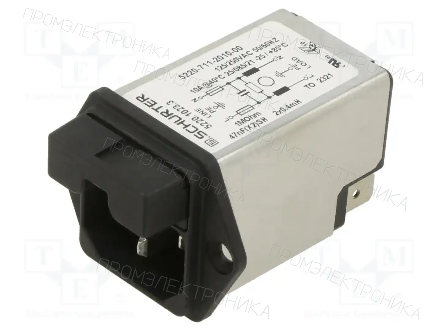 SCHURTER 5220.1023.3 — Разъемы IEC 60320