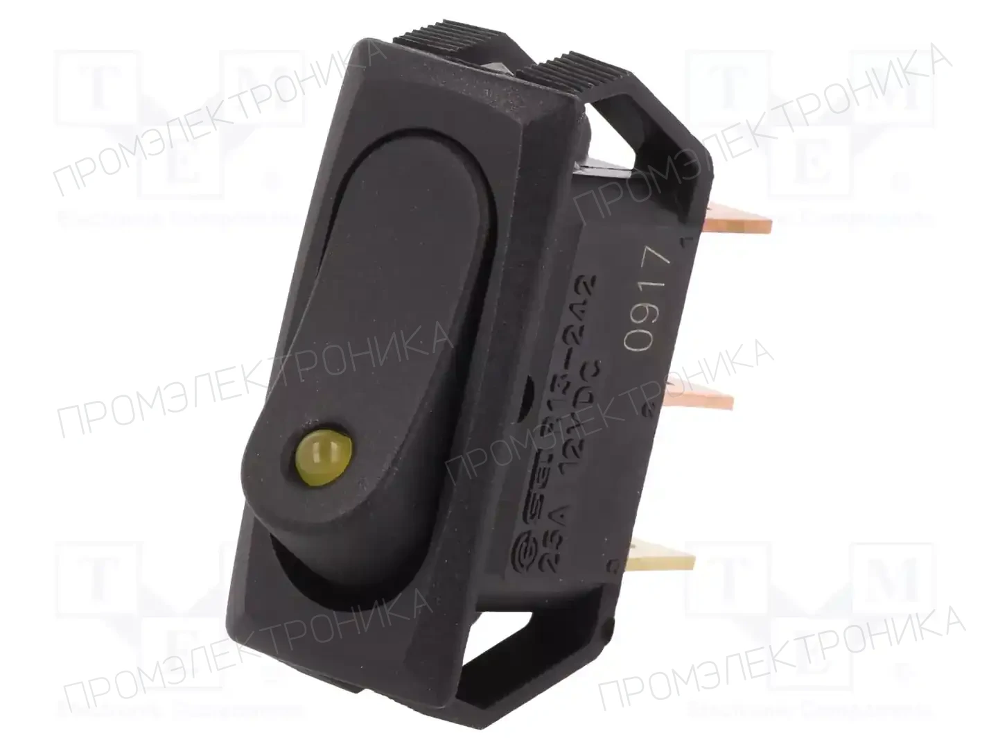 SCI R13-242L-01-BBY — Переключатели типа Rocker