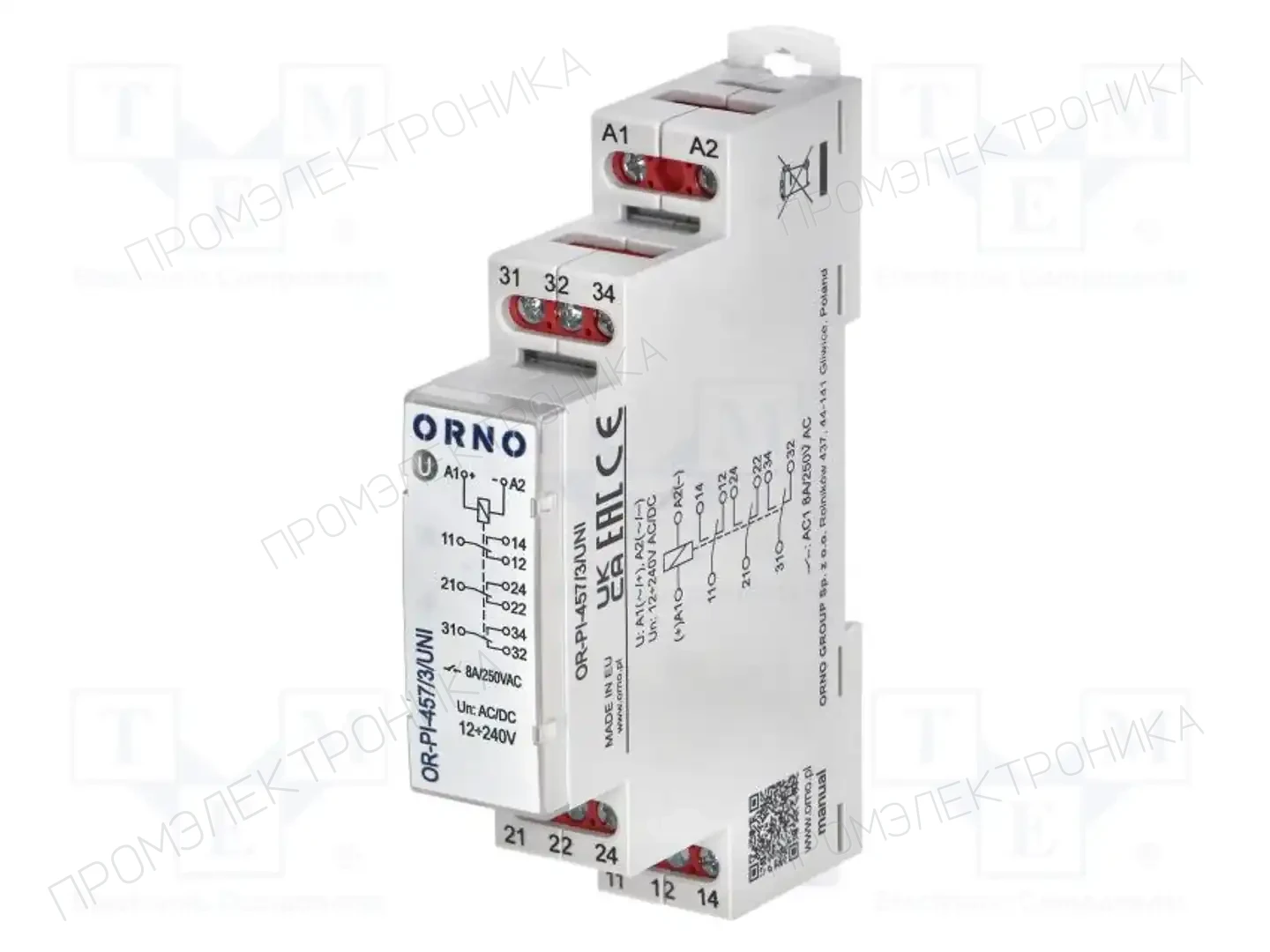 ORNO OR-PI-457/3/UNI — Монтажные реле
