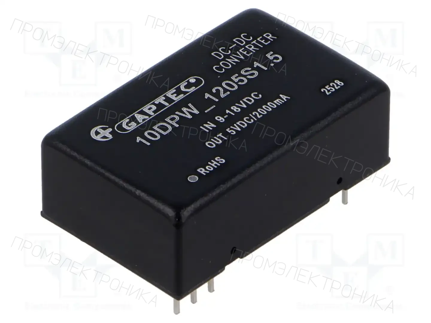GAPTEC Electronic 10DPW_1205S1.5 — Преобразователи DC/DC