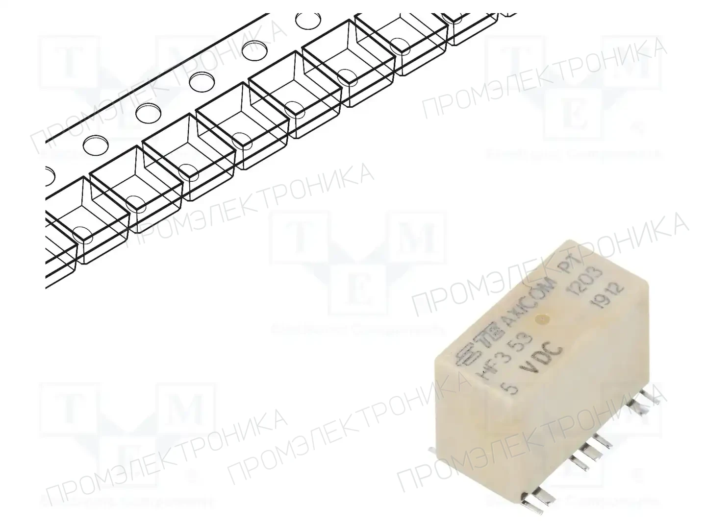 TE Connectivity 1462051-2 — Реле электромагн. миниатюрные