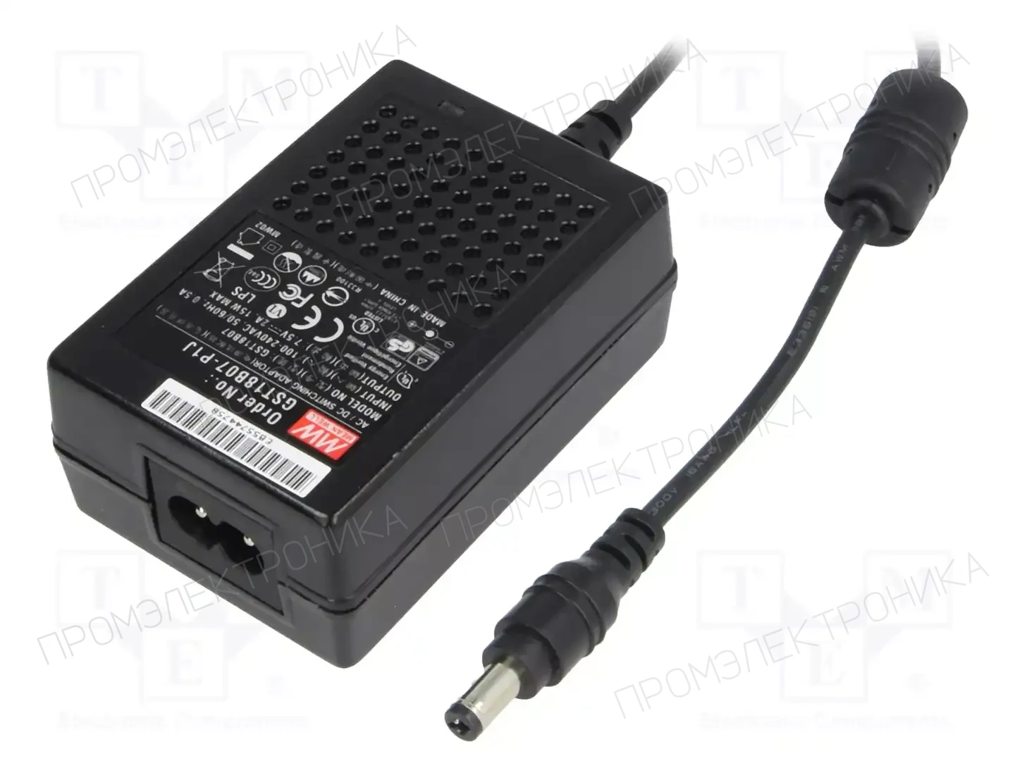 MEAN WELL GST18B07-P1J — Блоки питания настольные