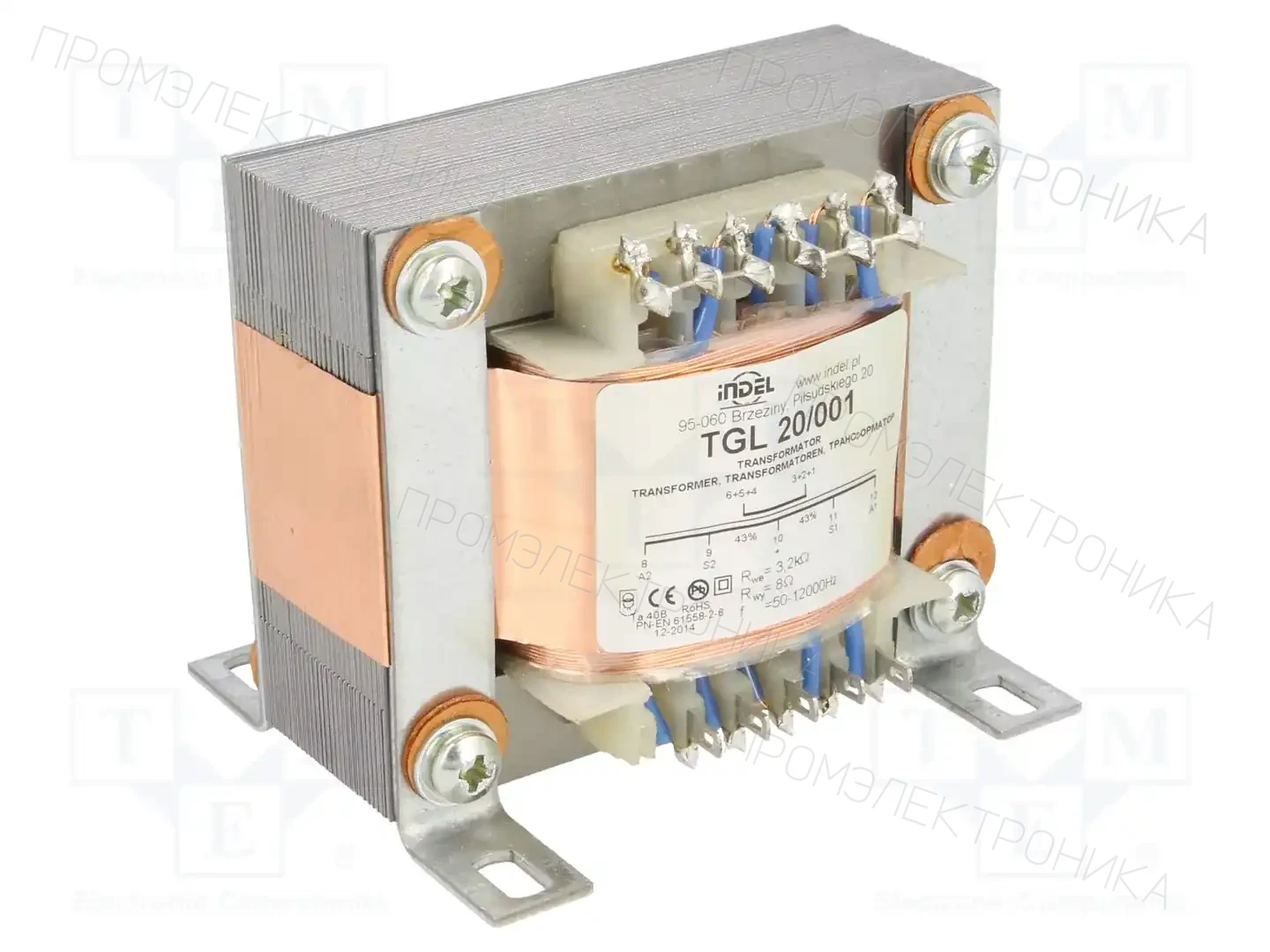 INDEL TGL 20/001 — Трансформаторы с креплением