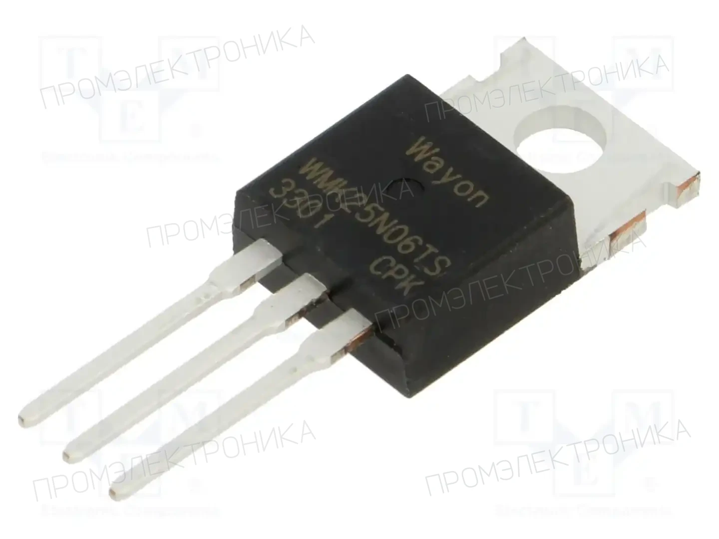 WAYON WMK25N06TS — Транзисторы с каналом N THT