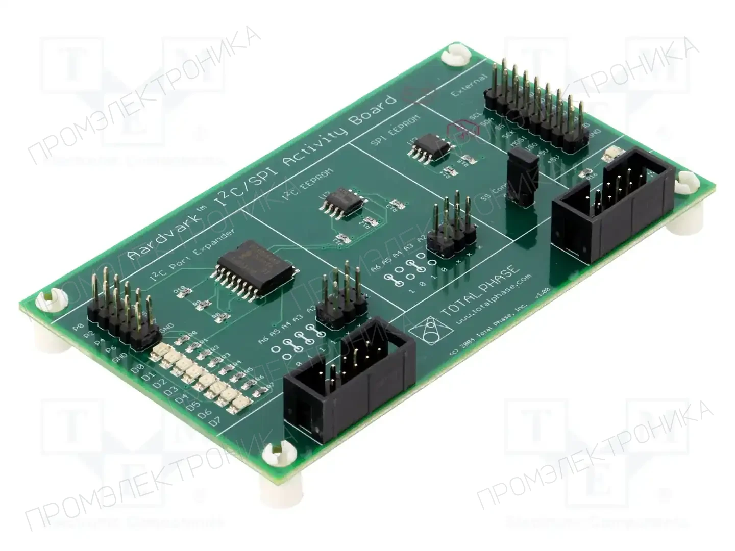 TOTAL PHASE I2C/SPI ACTIVITY BOARD — Аксессуары к стартерным комплектам