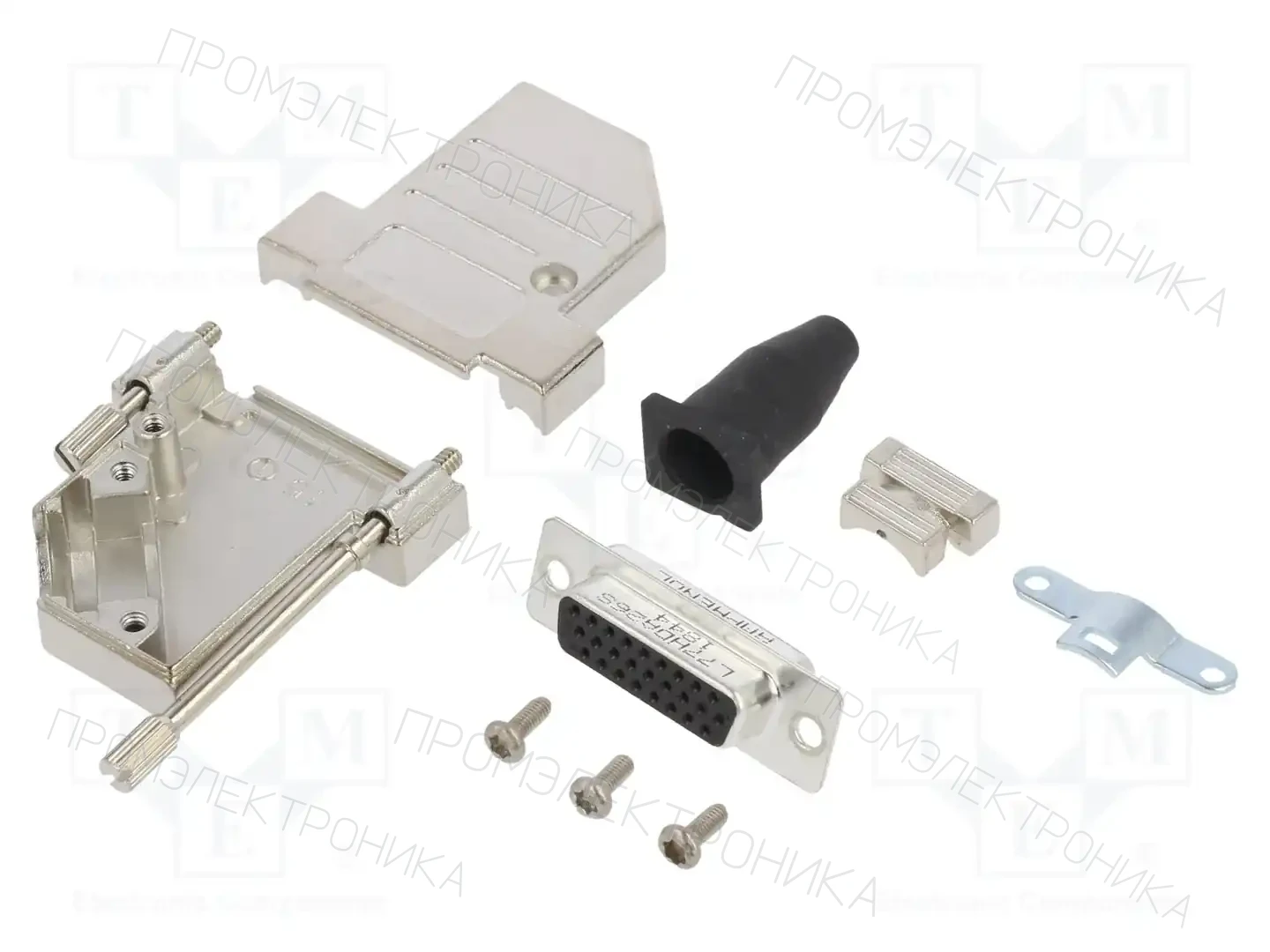 AMPHENOL COMMUNICATIONS SOLUTIONS L17DTSL15-RG-LJS-S+L77HDA26S — Комплектные штекеры D-Sub