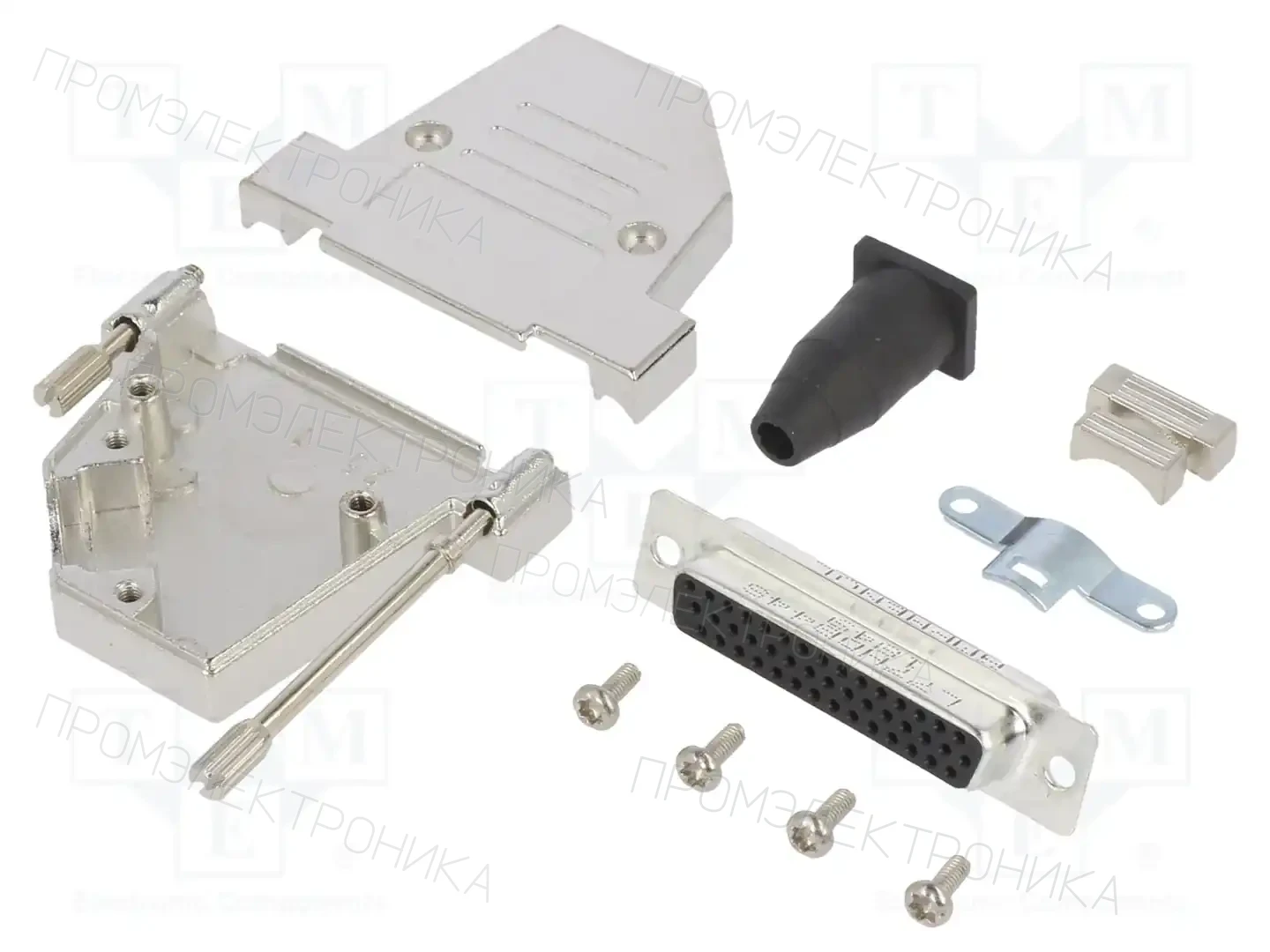 AMPHENOL COMMUNICATIONS SOLUTIONS L17DTSL25-RG-LJS-S+L77HDB44S — Комплектные штекеры D-Sub