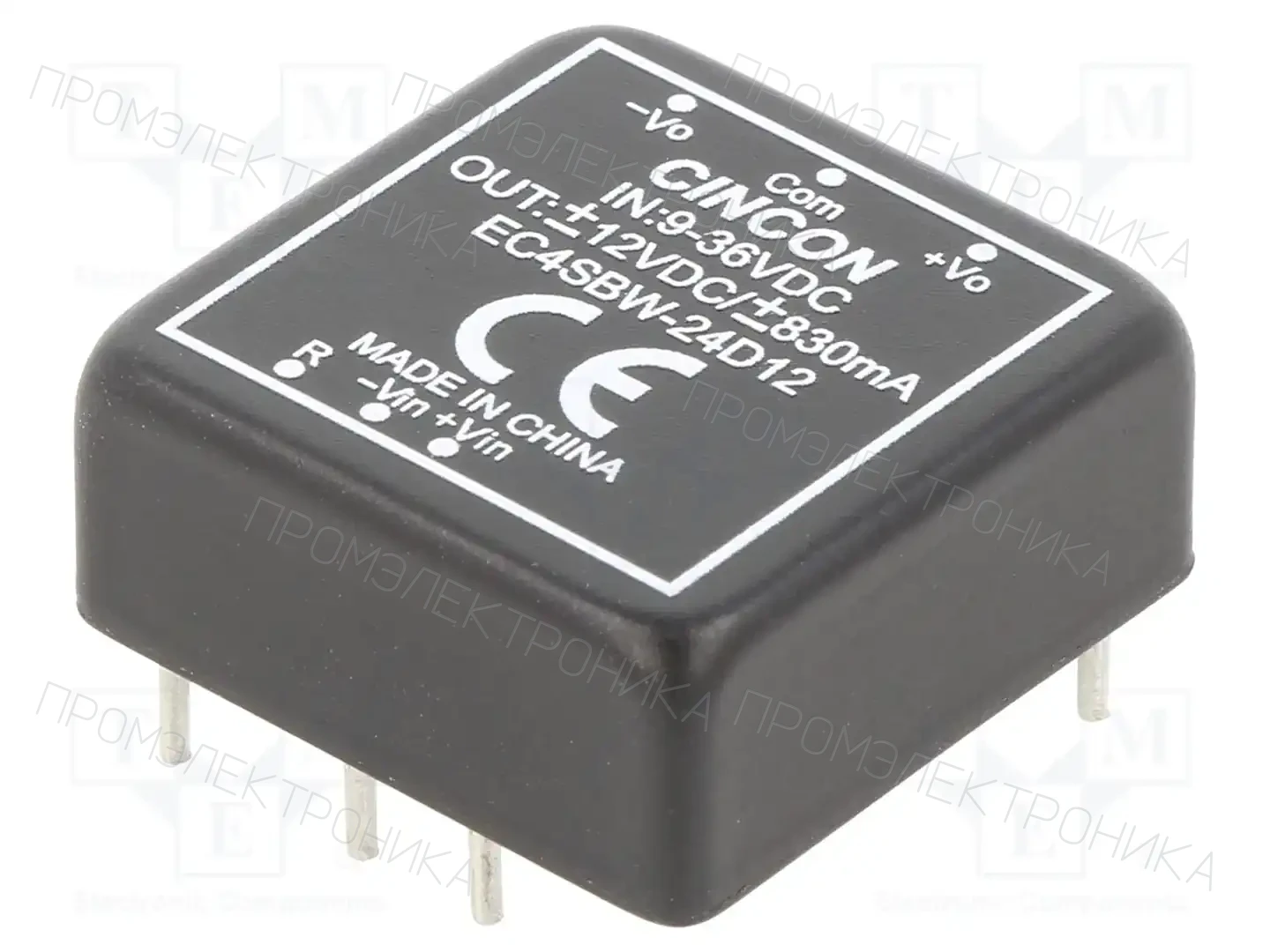 CINCON EC4SBW-24D12 — Преобразователи DC/DC