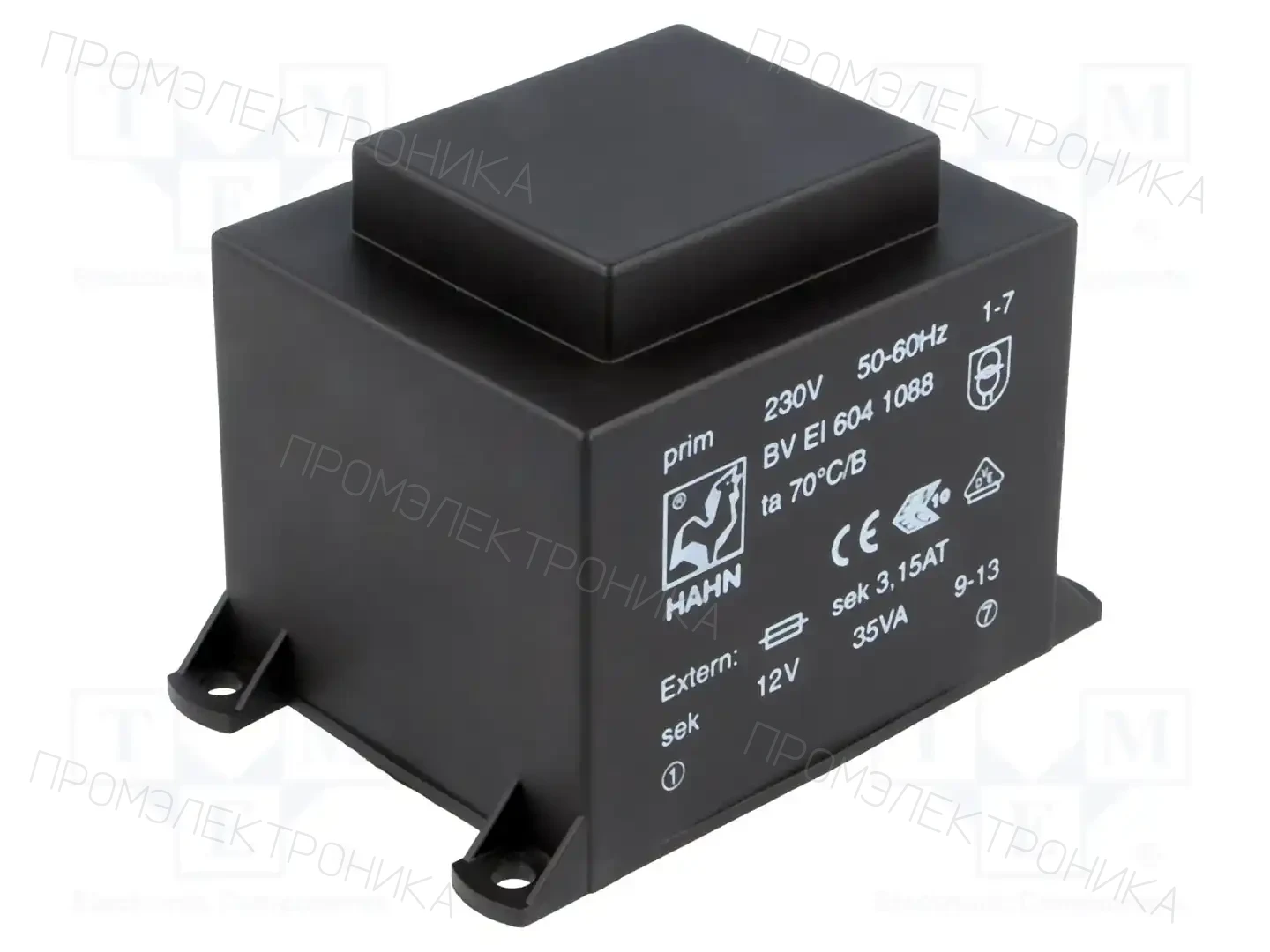 HAHN BV EI 604 1088 — Трансформаторы PCB