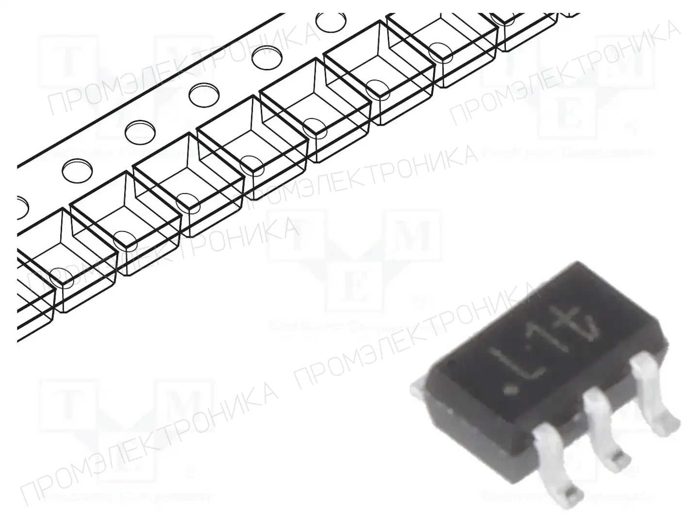 NEXPERIA PESD3V3L4UG,115 — Диоды защитные - сборки