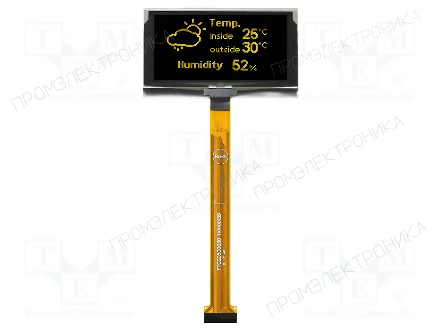 RAYSTAR OPTRONICS REX012864AKYPP3N00000 — Дисплеи OLED графические
