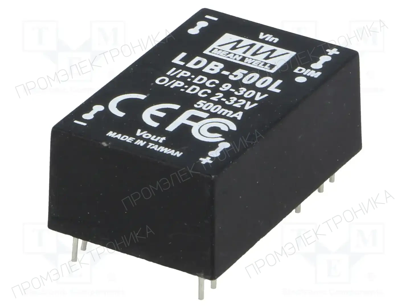 MEAN WELL LDB-500L — Преобразователи DC/DC