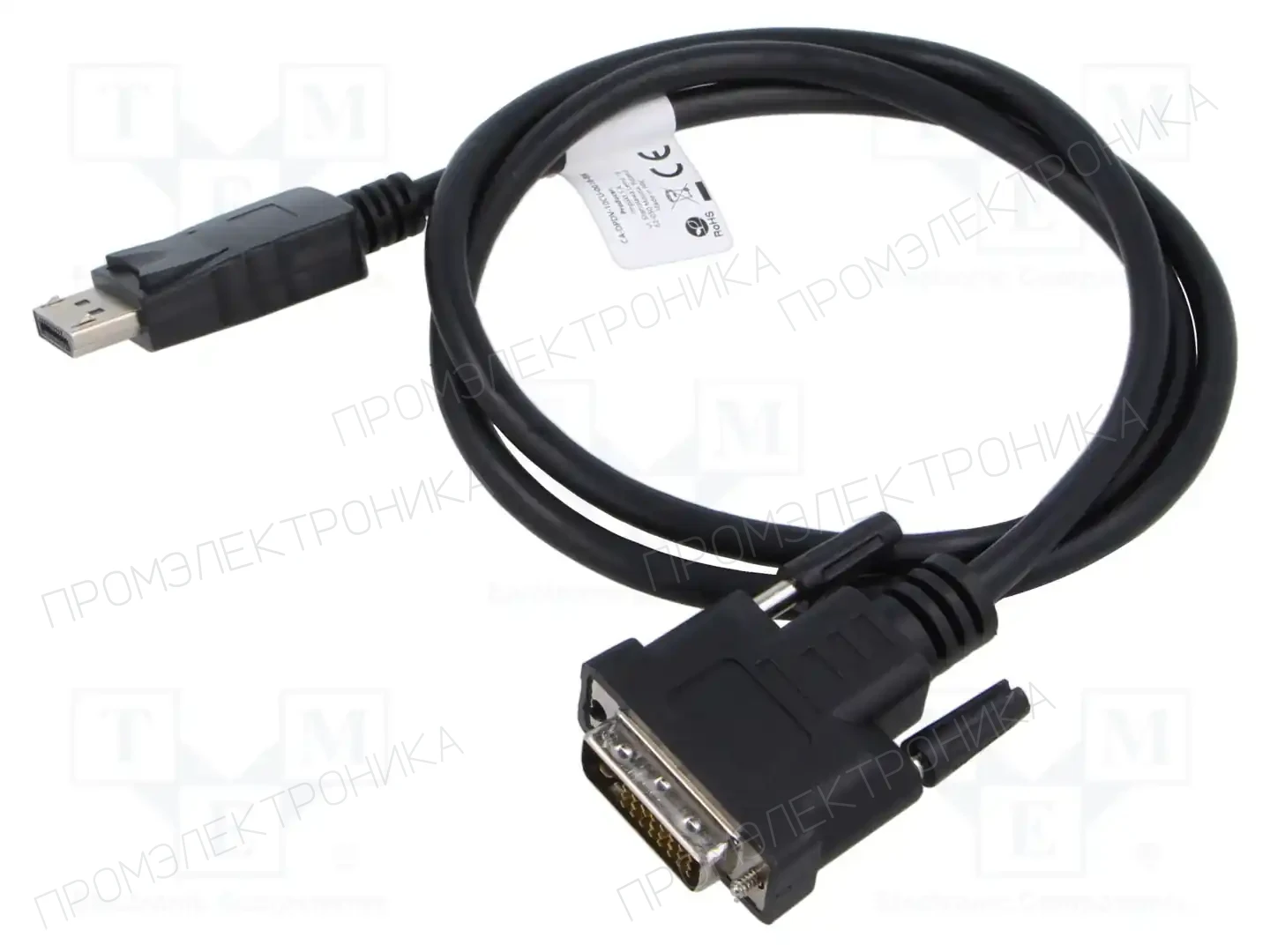 LANBERG CA-DPDV-10CU-0010-BK — Кабели и адаптеры HDMI, DVI, DisplayPort