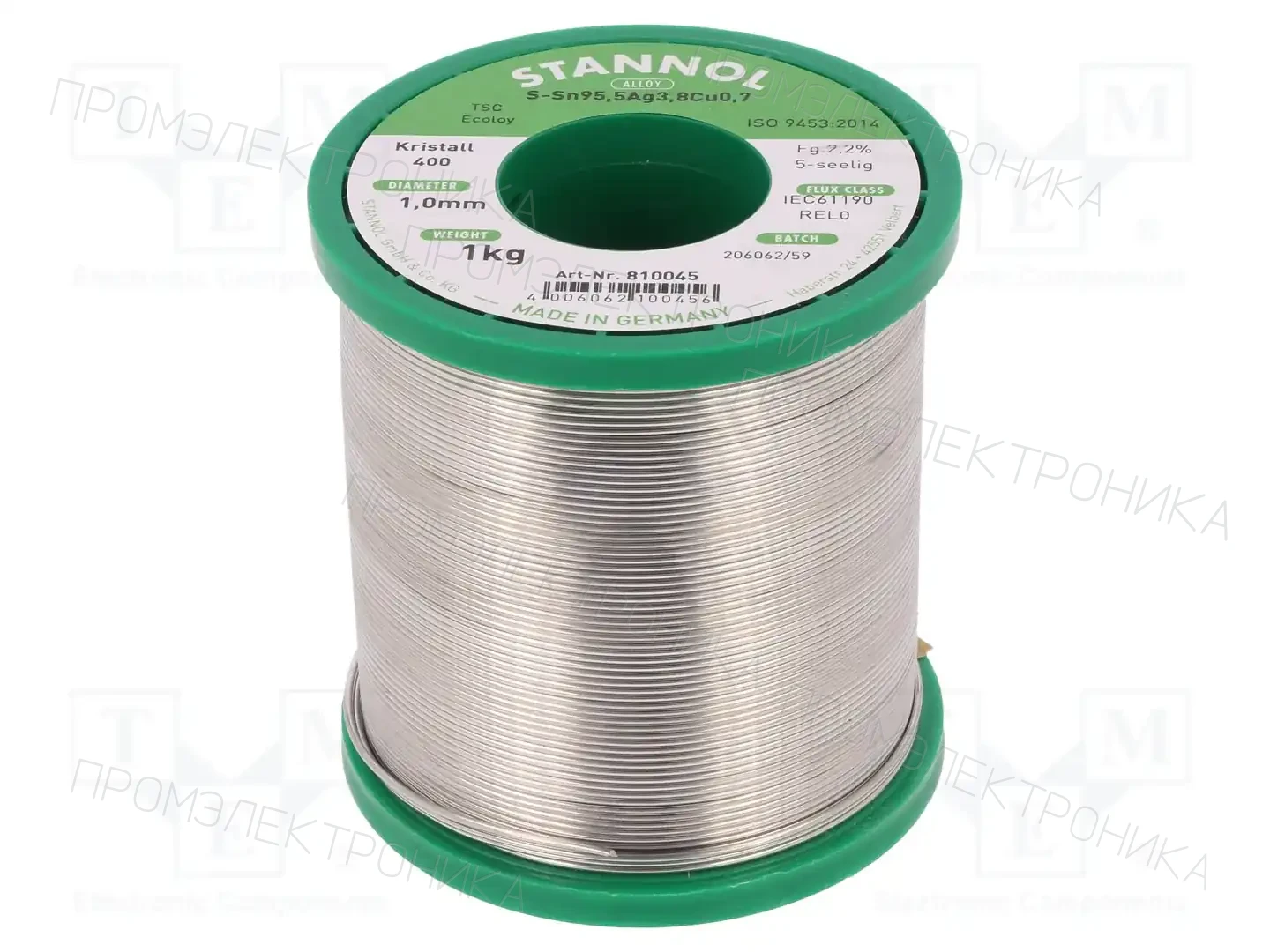 STANNOL 810045 — Паяльные провода бессвинцовые