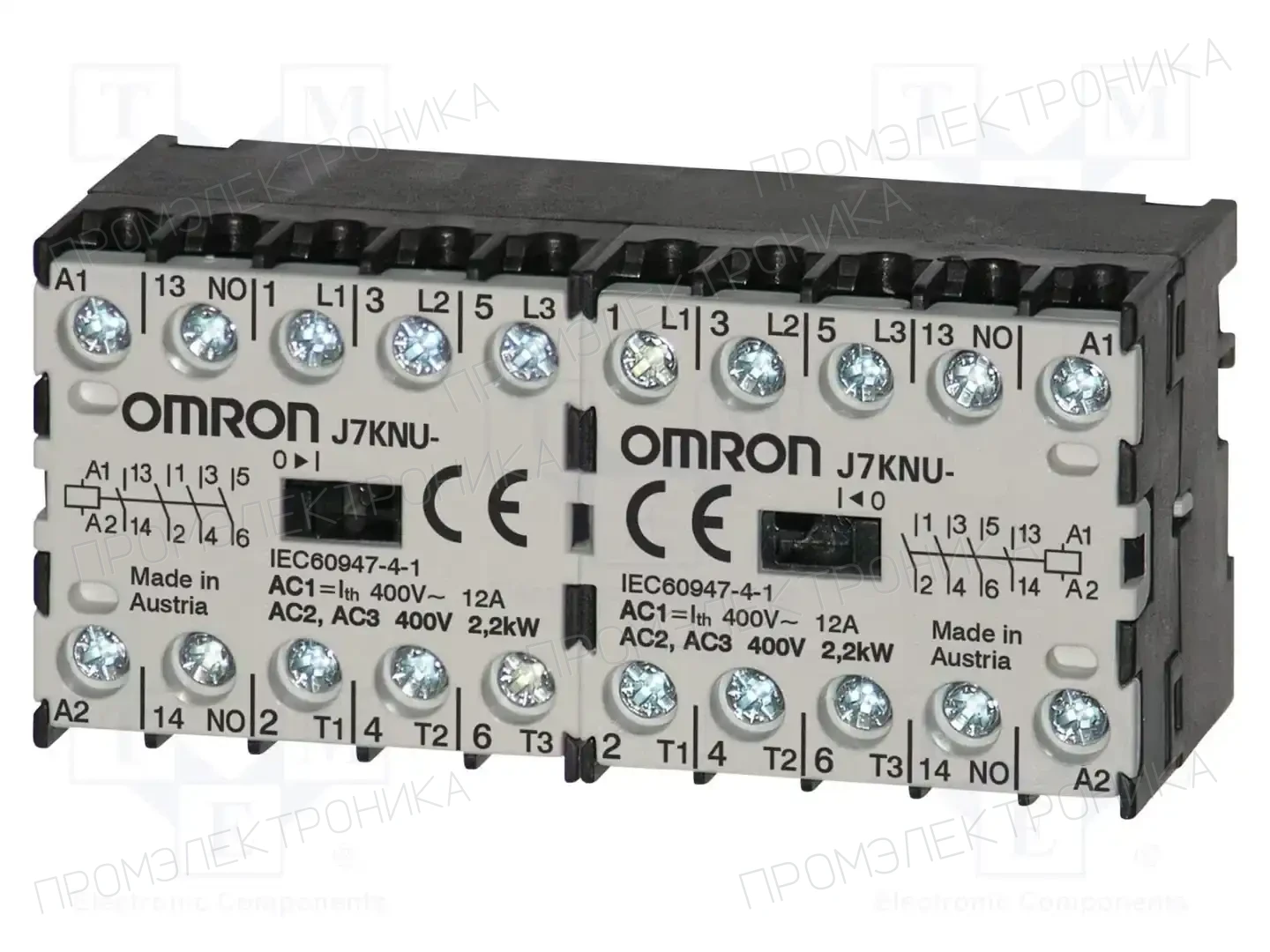 OMRON J7KNU-AR-40 110D — Контакторы - главные модули
