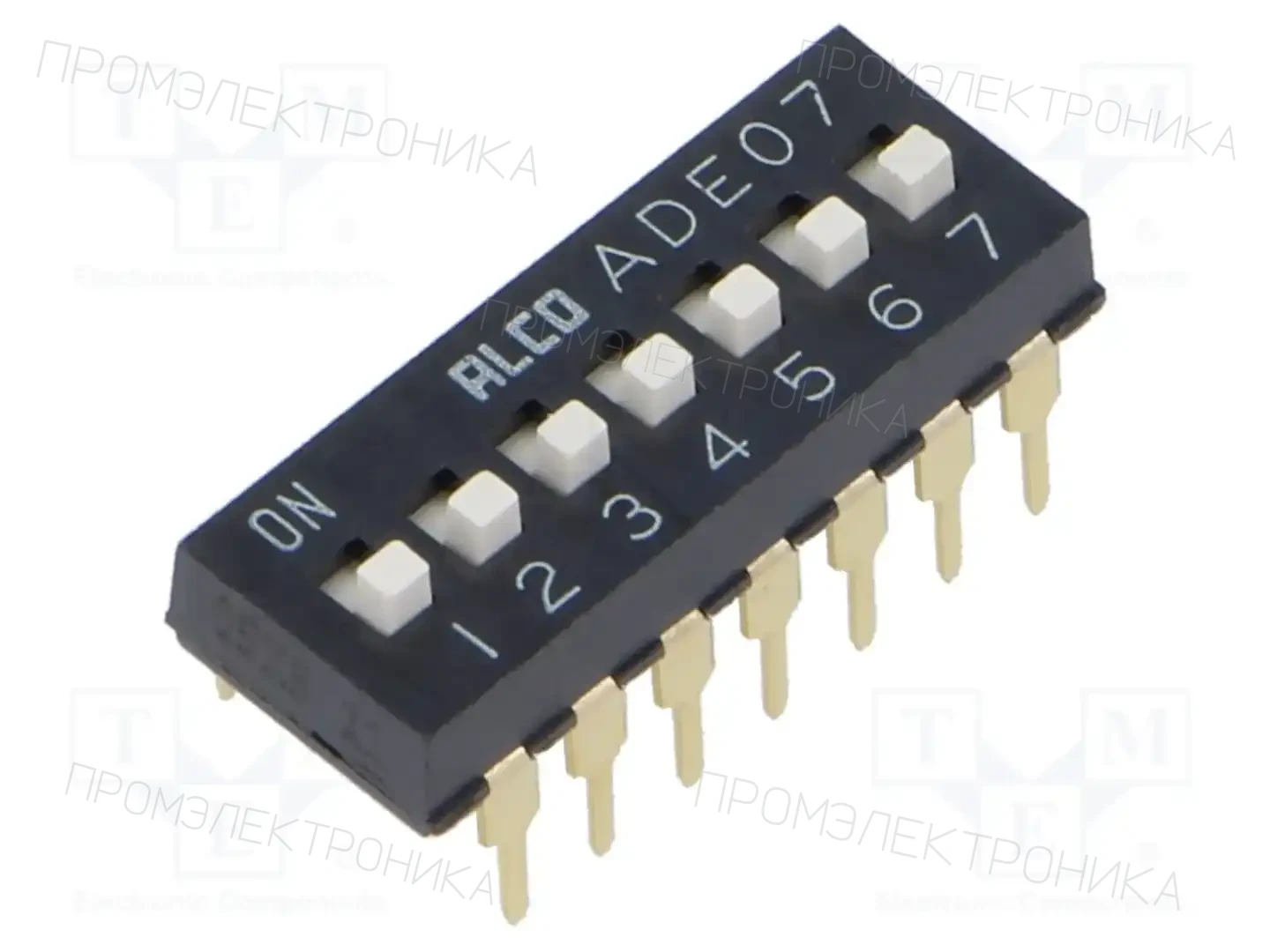 TE Connectivity 1825057-6 — Переключатели типа Dip-Switch