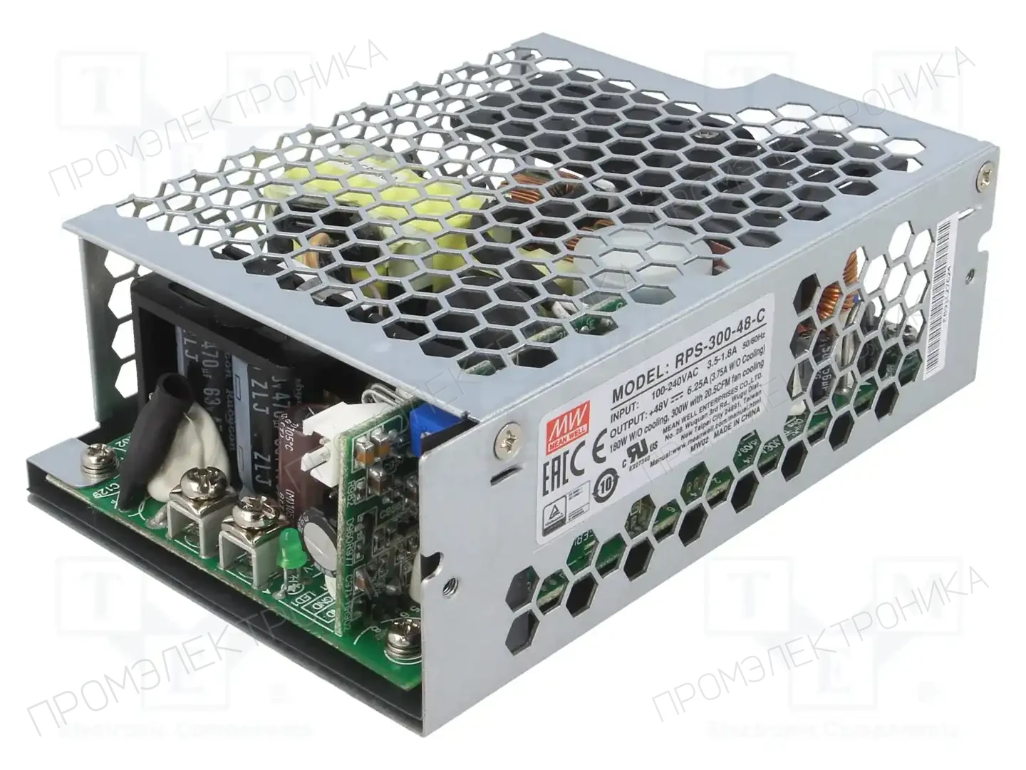 MEAN WELL RPS-300-48C — Открытые блоки питания