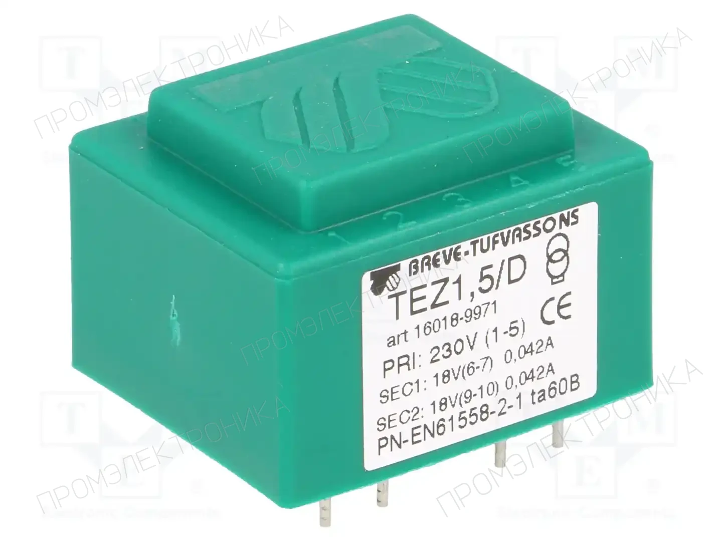 BREVE TUFVASSONS 16018-9971 — Трансформаторы PCB