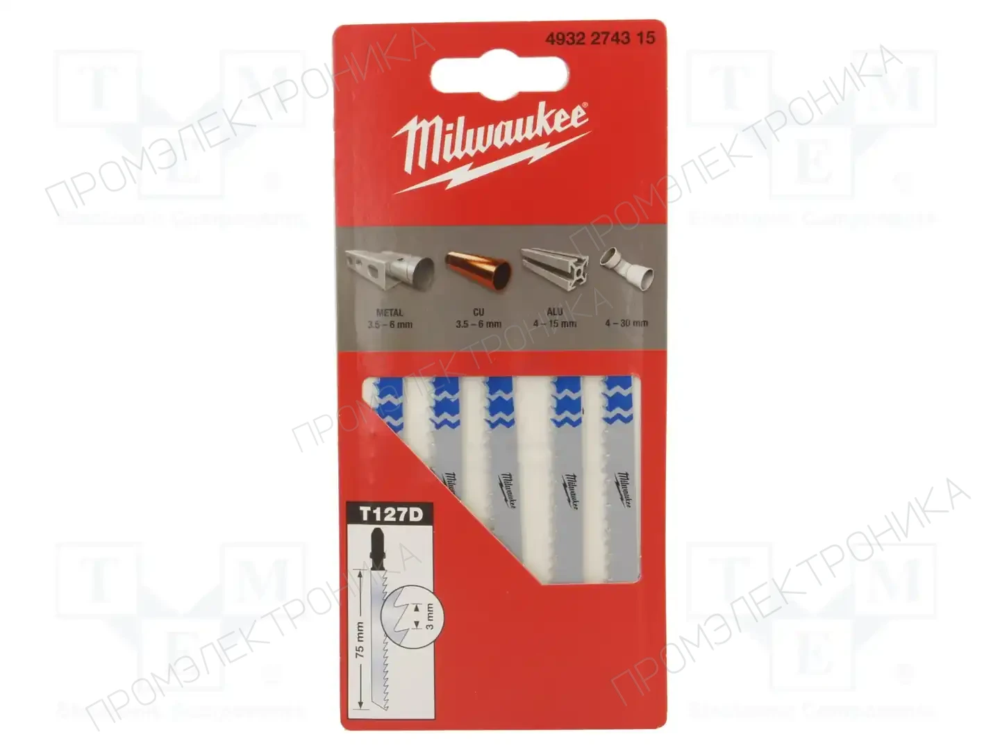 Milwaukee 4932274315 — Пилы и полотнища