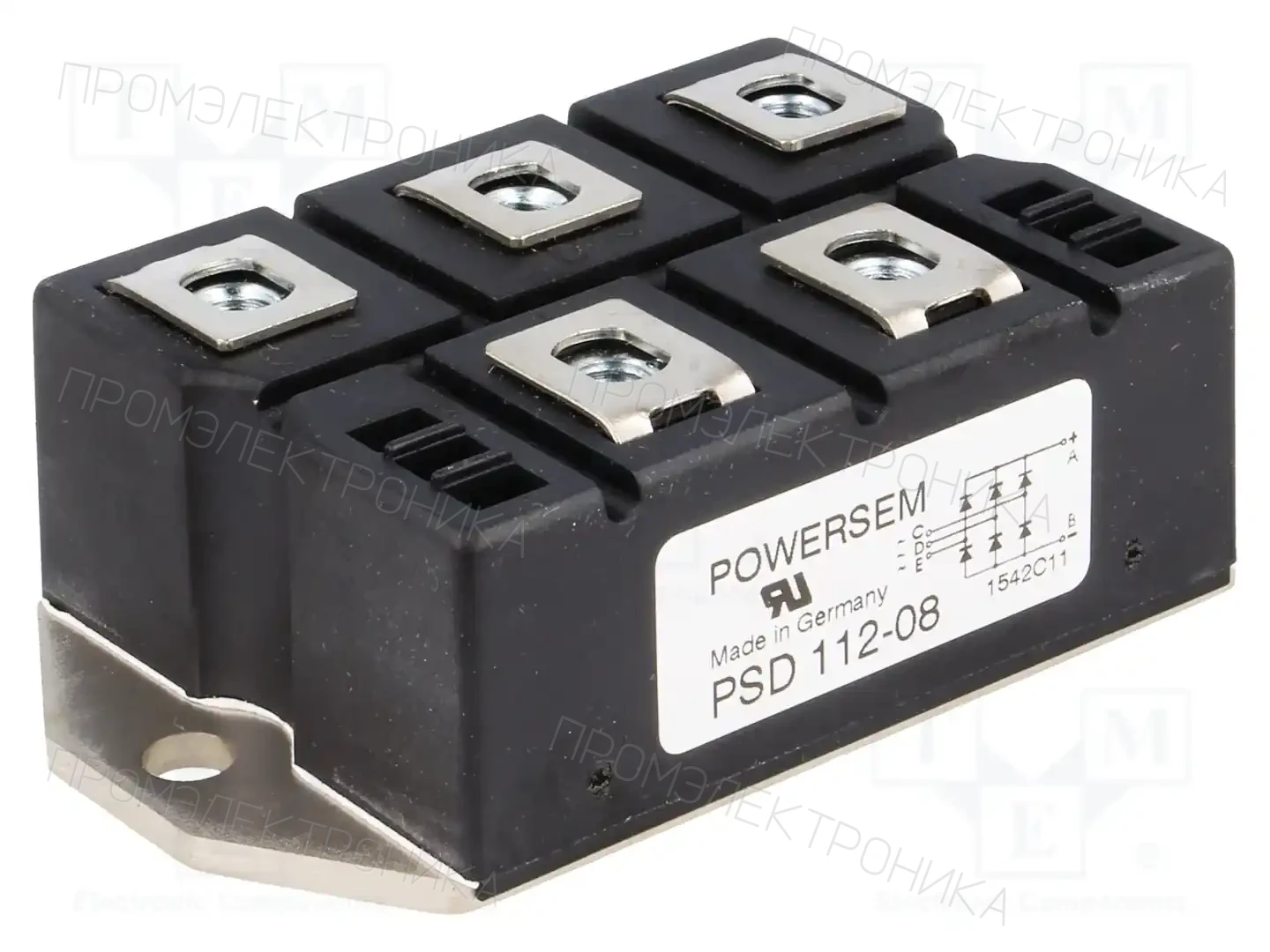 POWERSEM PSD 112/08 — Трехфазные мосты диодные