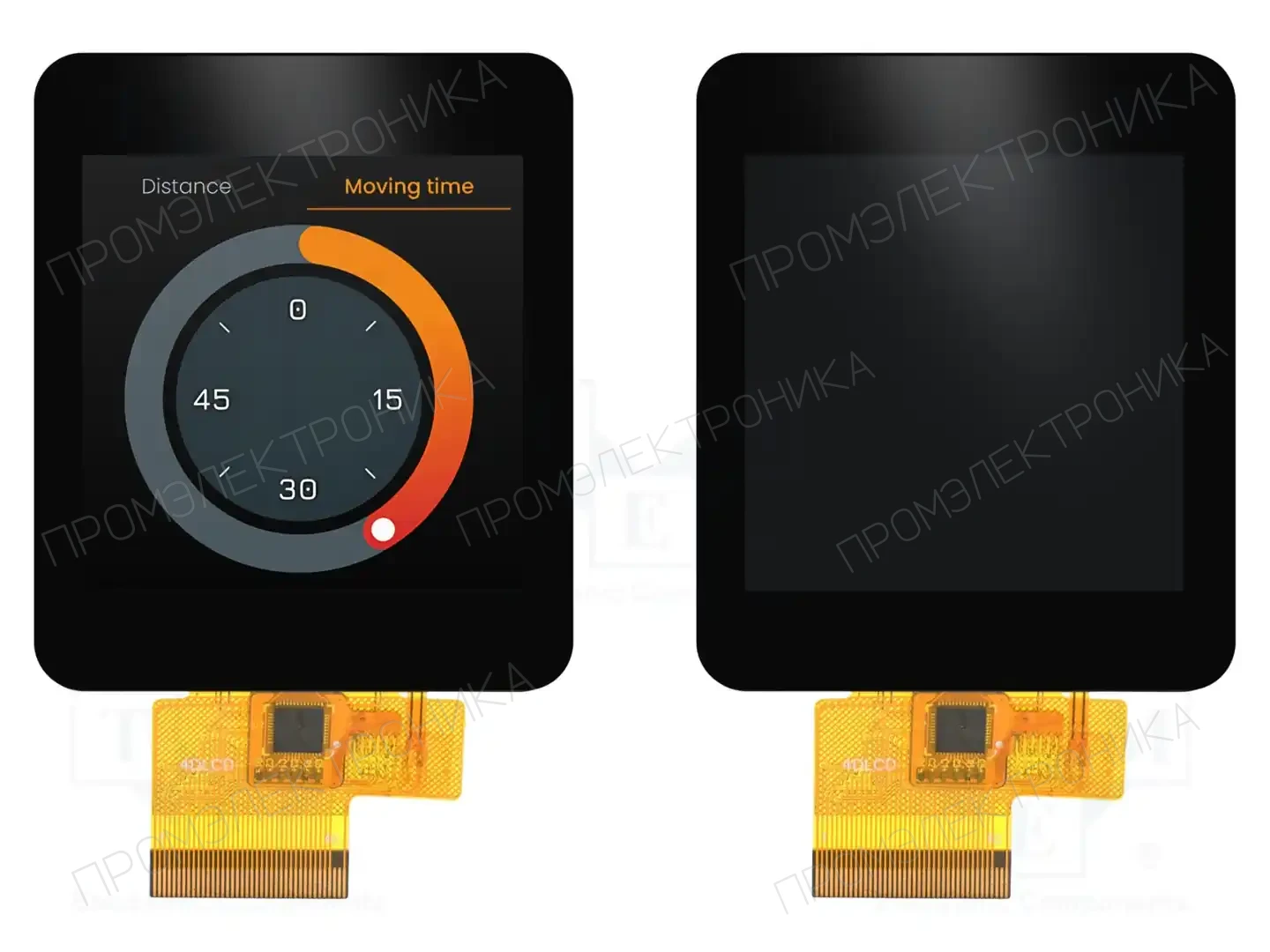 4D LCD 4DLCD-24-240-320-CT-CLB-165-M16/S — Дисплеи TFT
