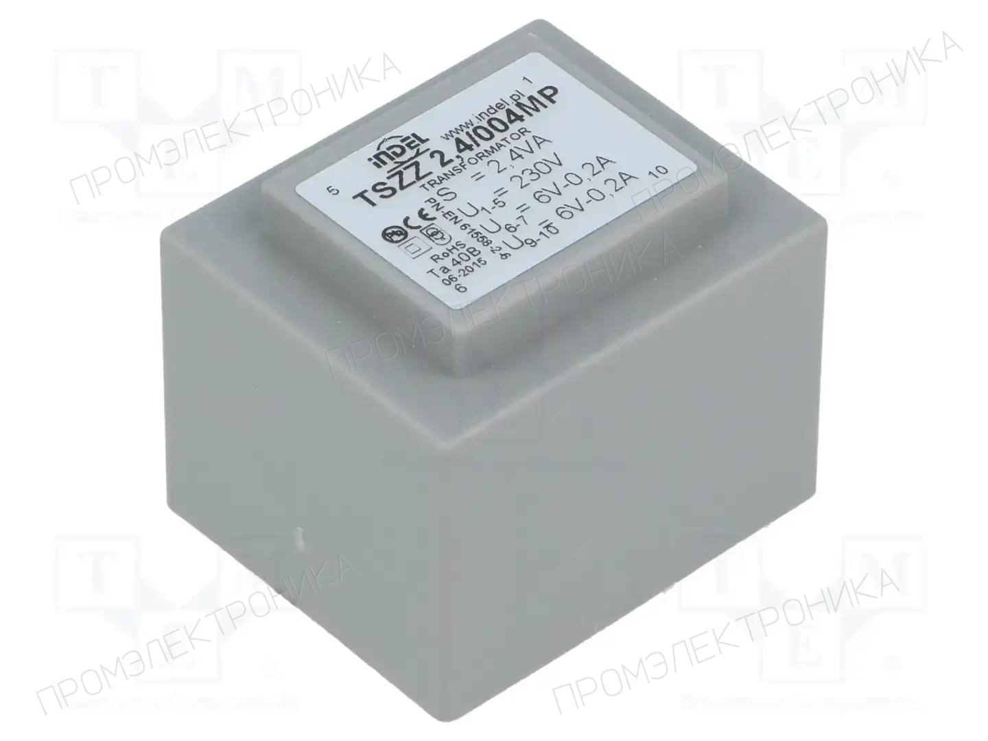 INDEL TSZZ2.4/004MP — Трансформаторы PCB