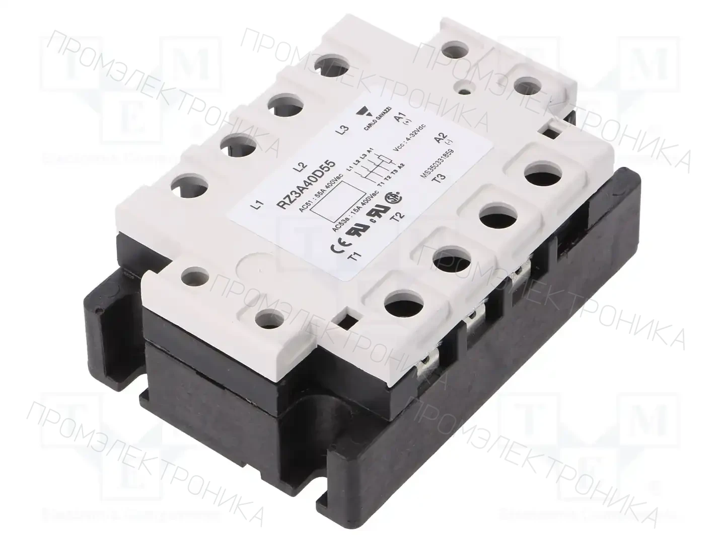 CARLO GAVAZZI RZ3A40D55 — Реле SSR трехфазные
