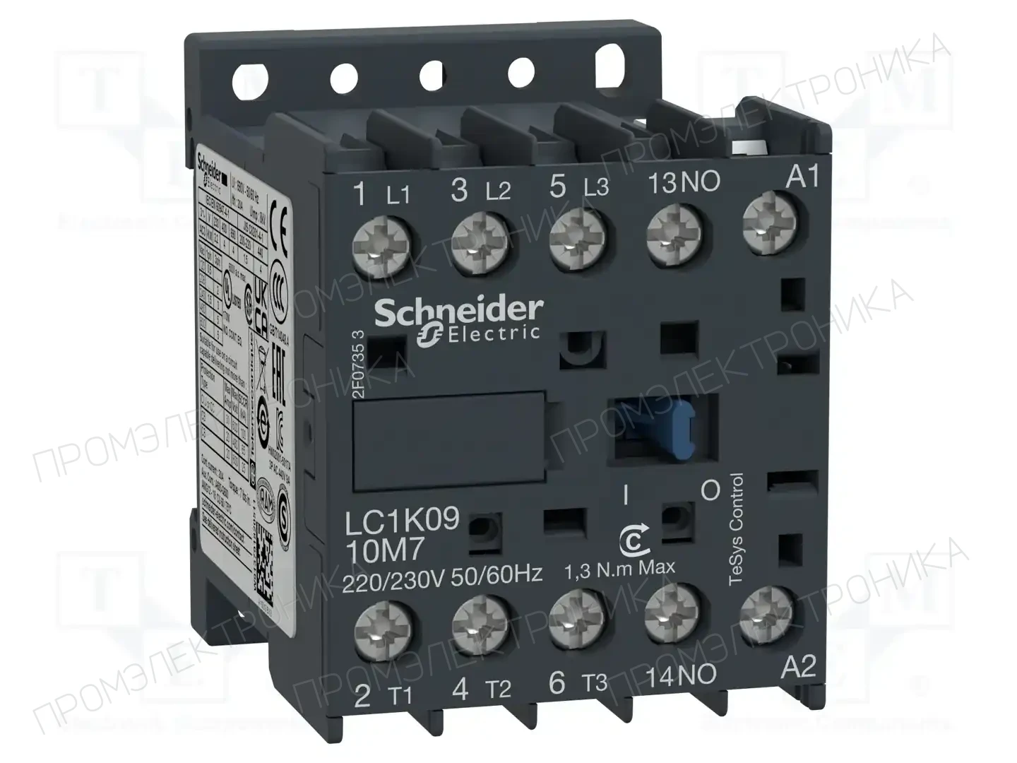 SCHNEIDER ELECTRIC LC1K0910D7 — Контакторы - главные модули