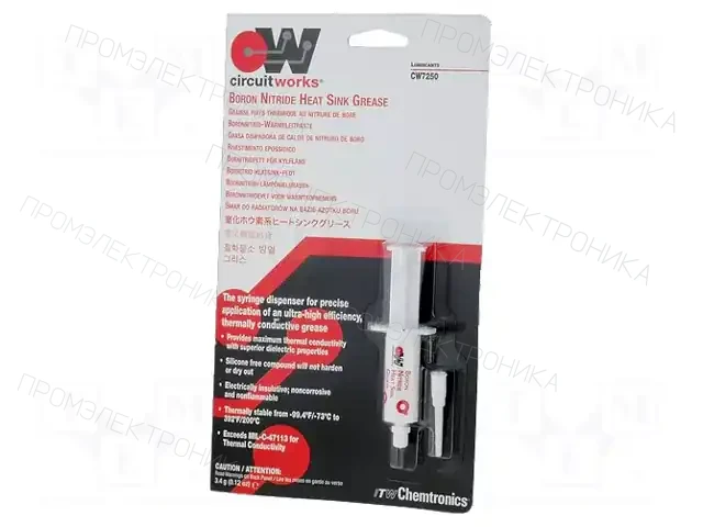 CHEMTRONICS CW7250 — Пасты термопроводящие