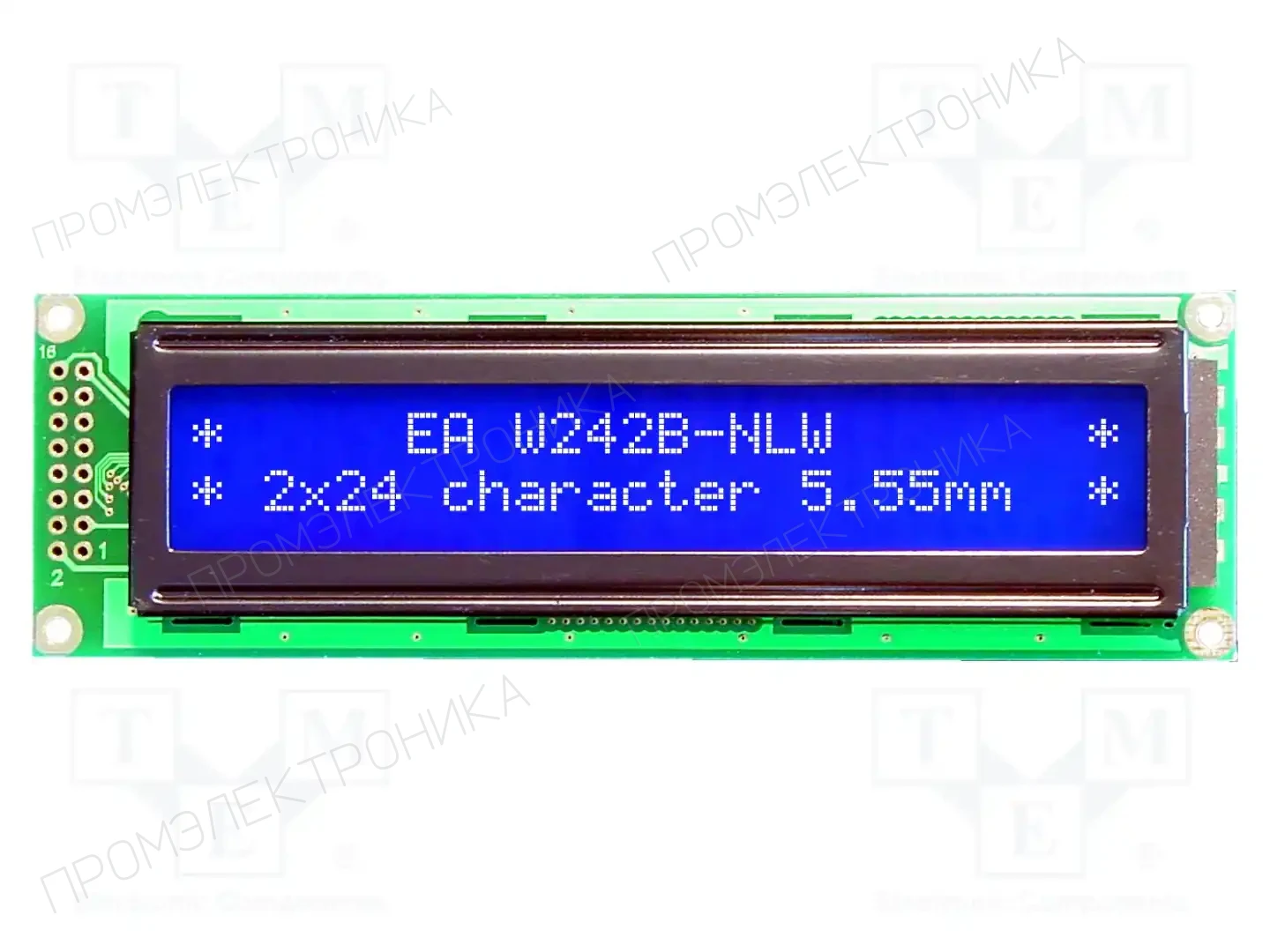 DISPLAY VISIONS EA W242B-NLW — Дисплеи LCD буквенно-цифровые