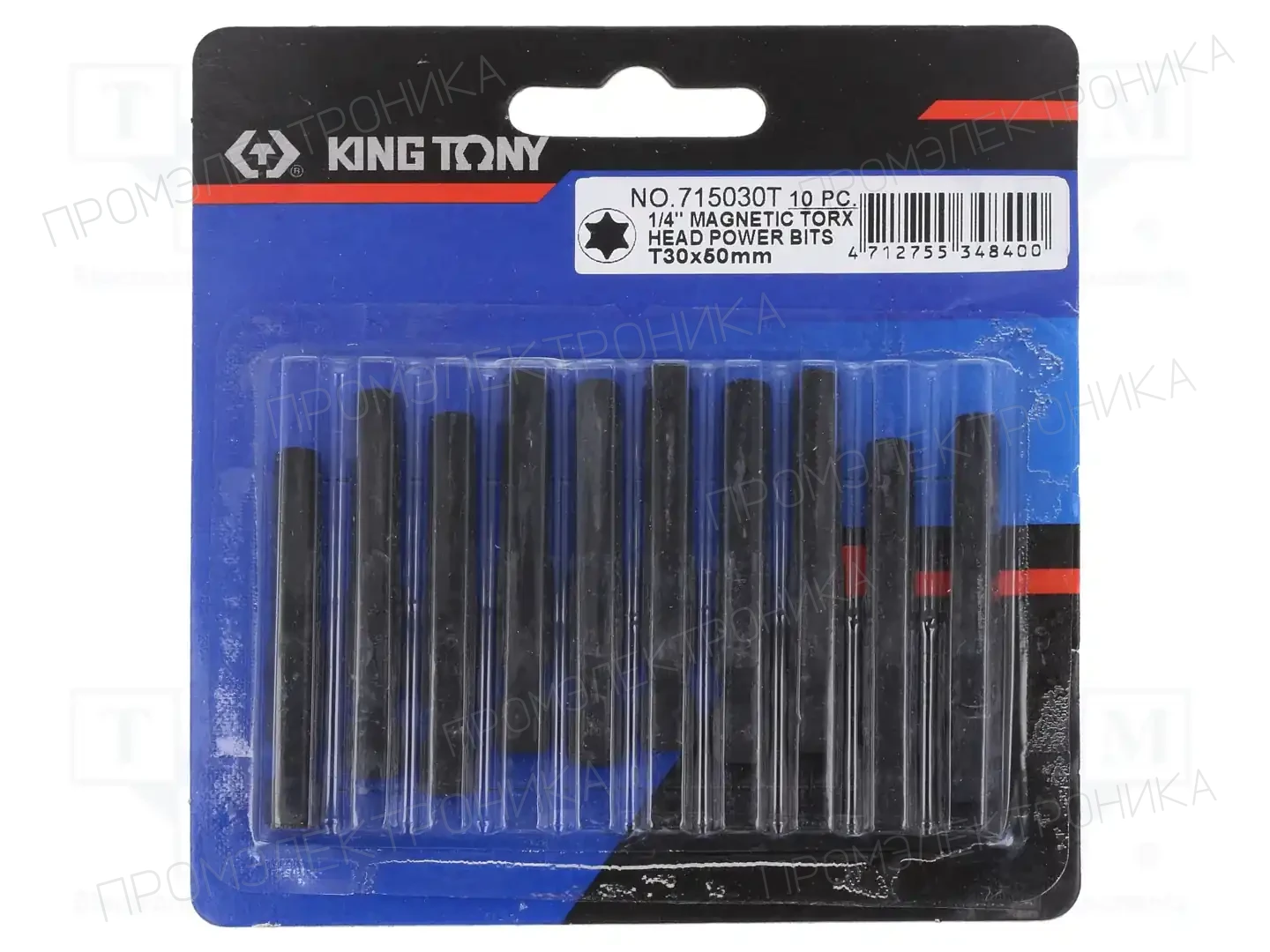 KING TONY 715030T — Наконечники для отверток