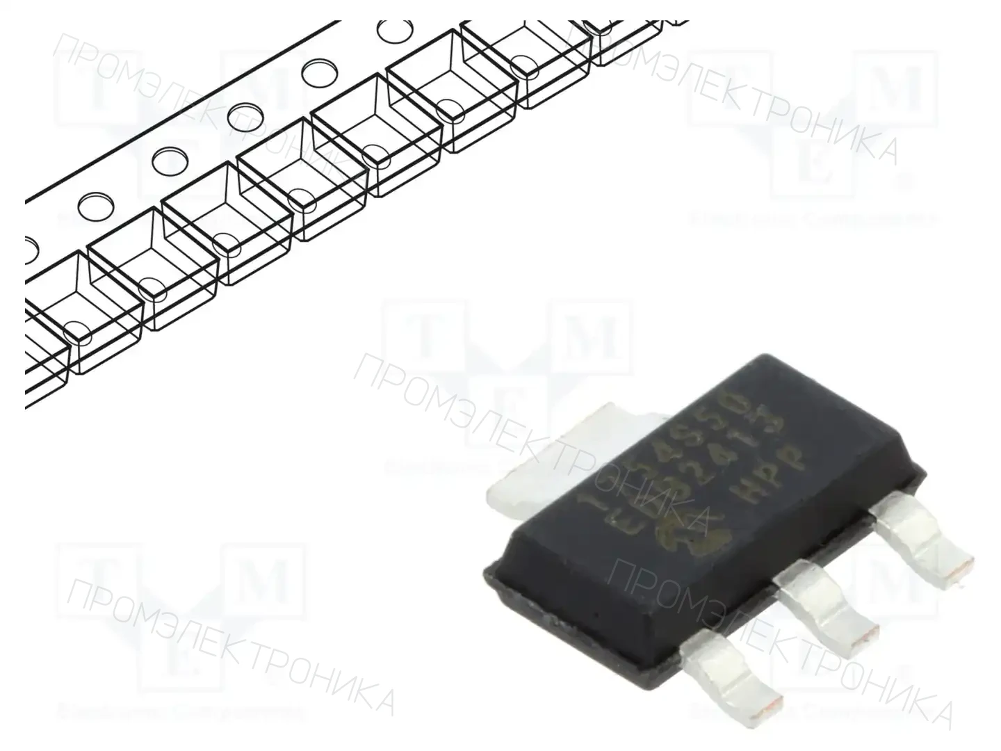 Microchip Technology MCP1754ST-5002E/DB — Стабилизаторы напряжения нерегулир. LDO