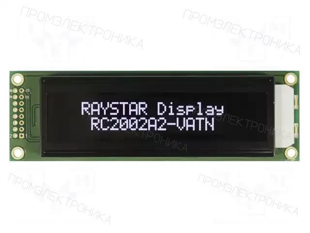 RAYSTAR OPTRONICS RC2002A2-LLH-JSV — Дисплеи LCD буквенно-цифровые